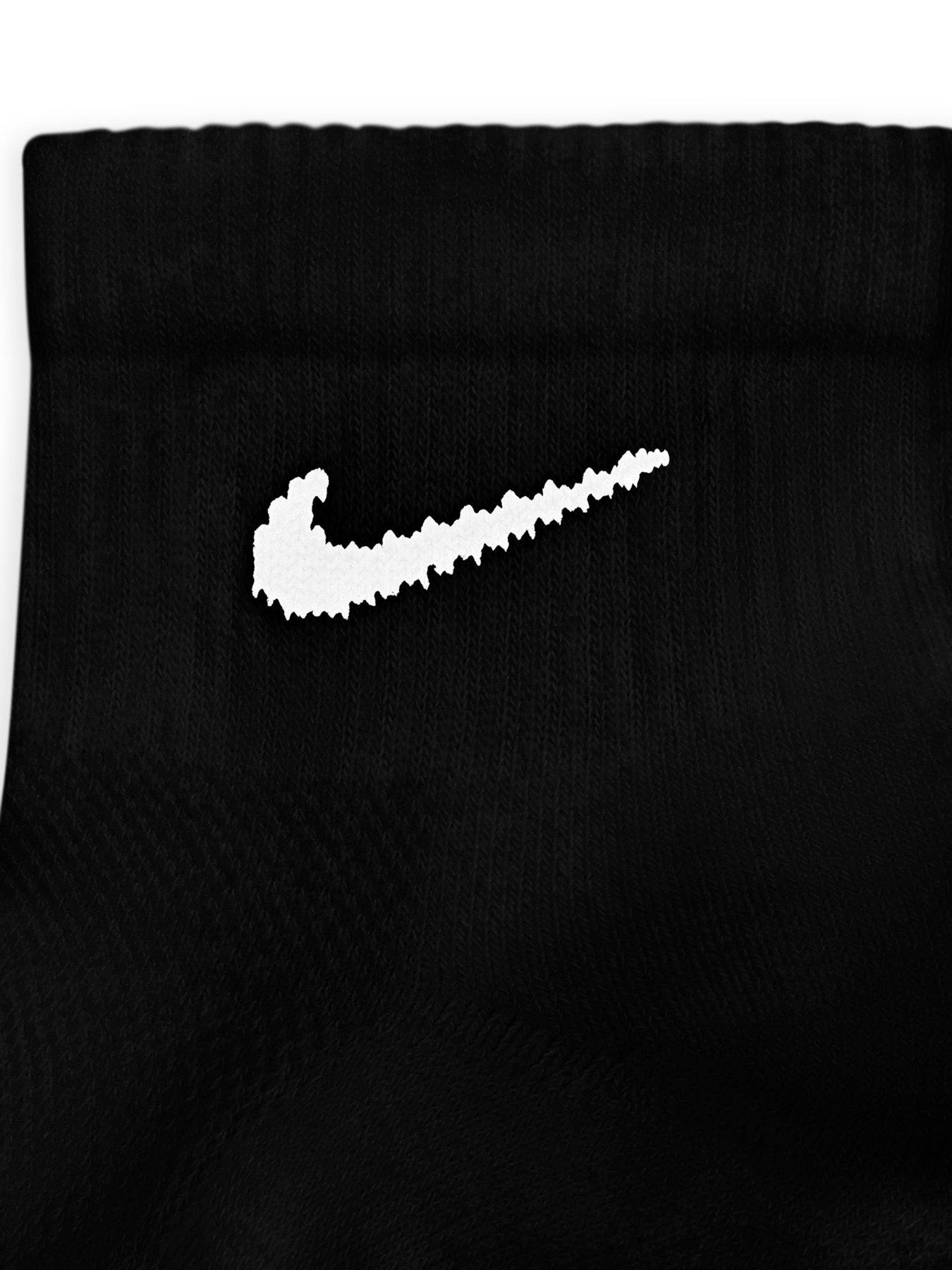Image 4 of 4 of Nike Unisex Everyday Elevated Ankle Socks (3 Pack) - Assorted