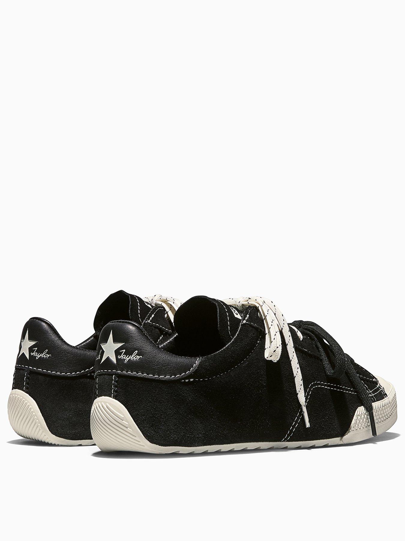  image of converse-womens-chuck-taylor-lo-trainers-black