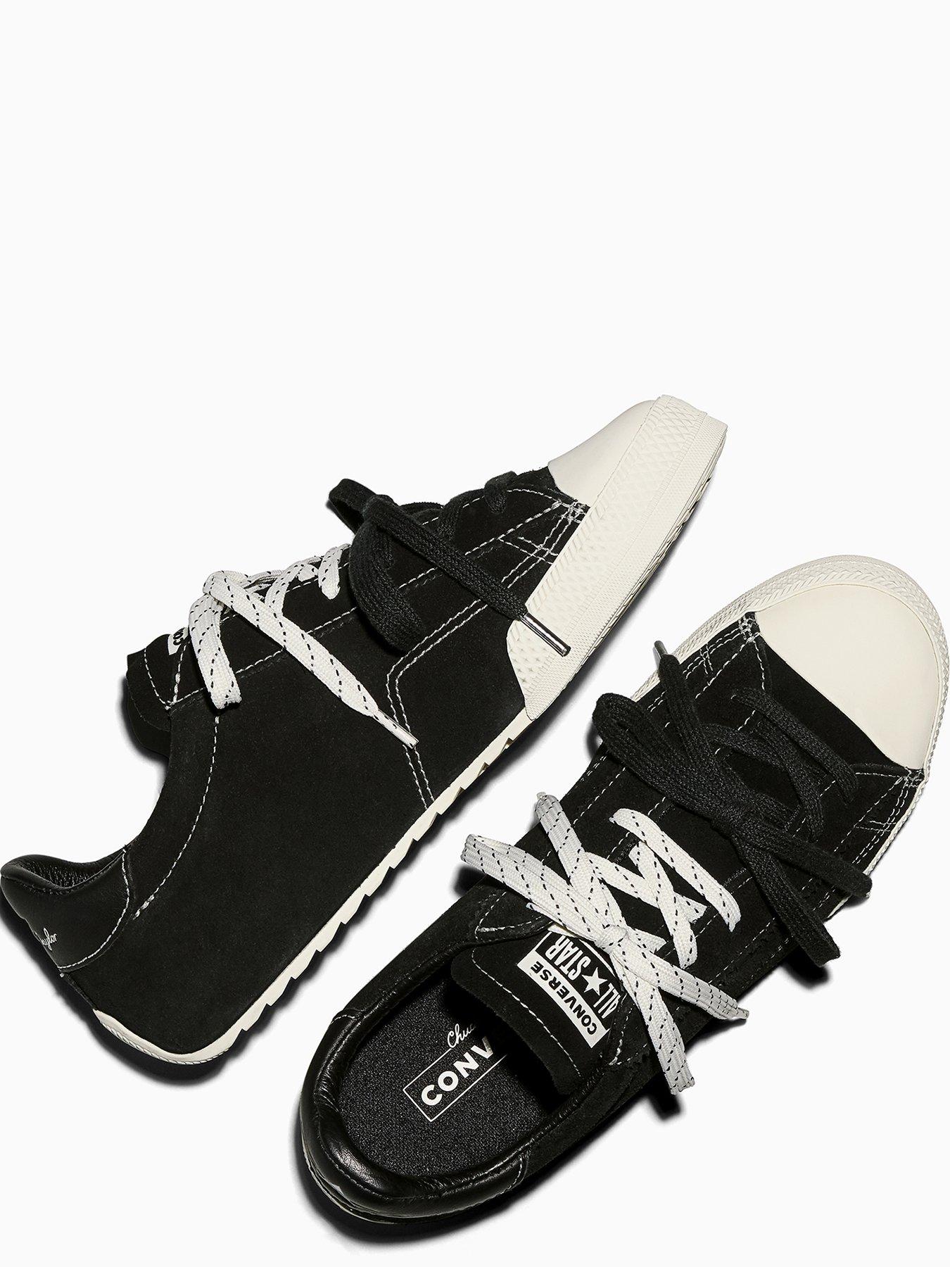  image of converse-womens-chuck-taylor-lo-trainers-black