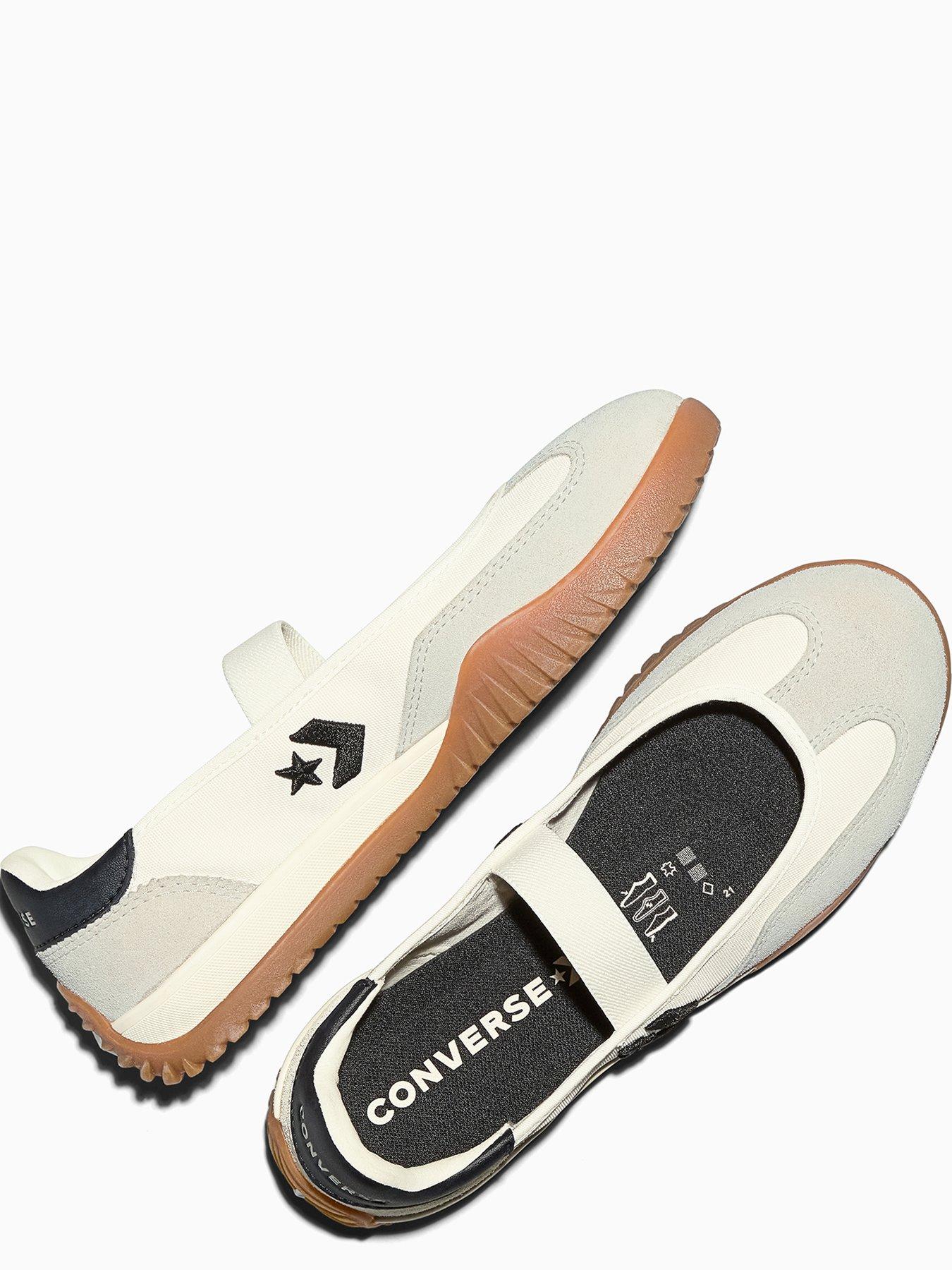  image of converse-womens-run-star-ballet-flat-trainers-khaki