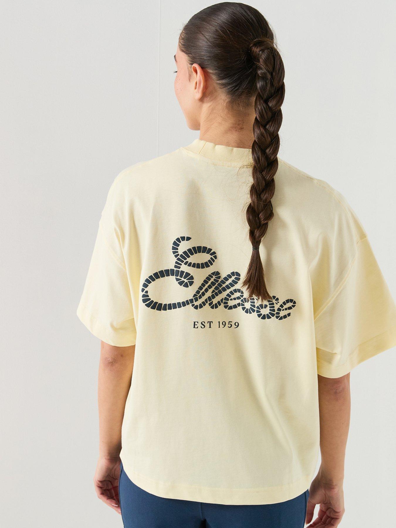 ellesse-womens-deliziosi-tee-light-yellow