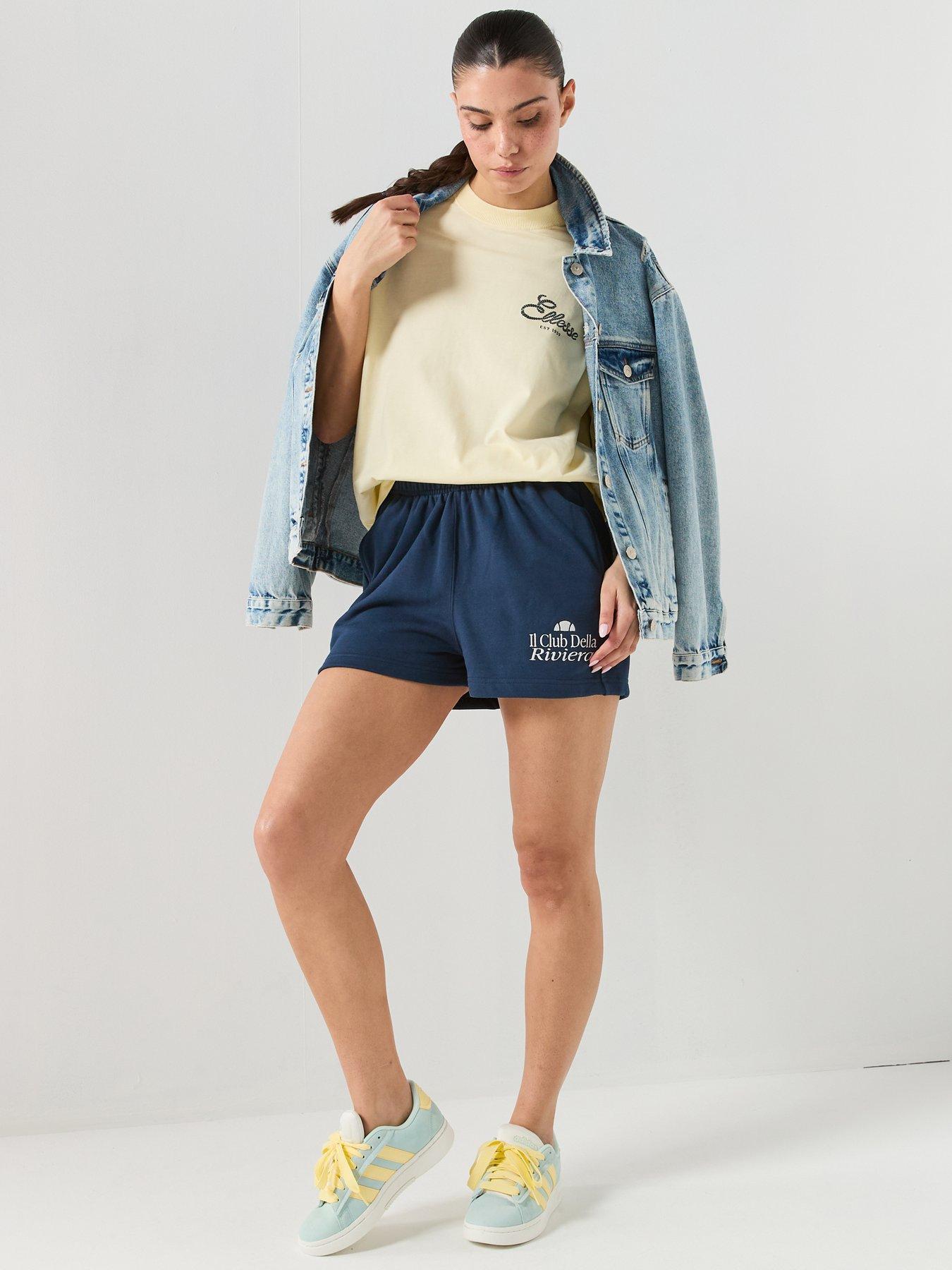  image of ellesse-womens-deliziosi-tee-light-yellow