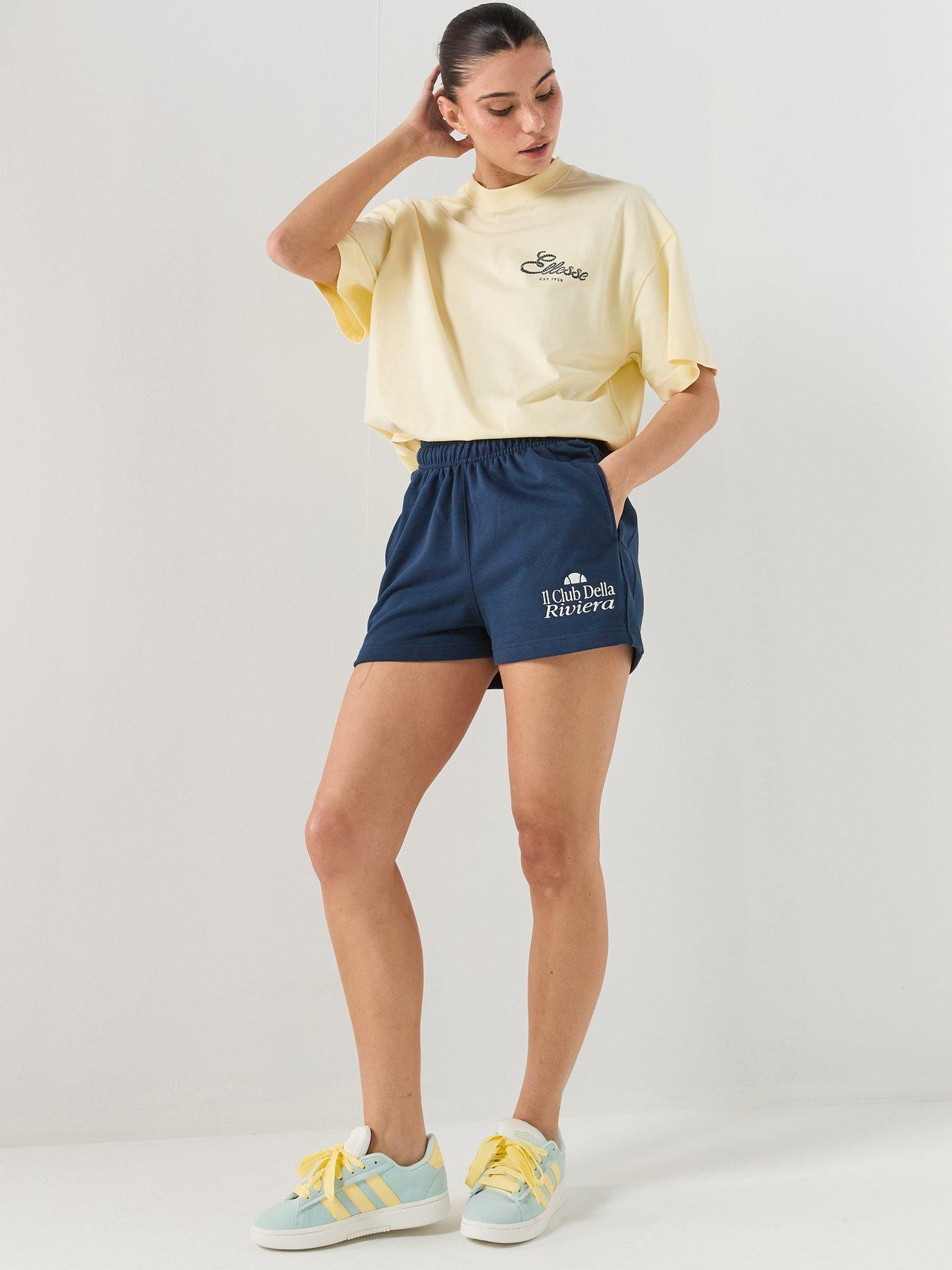  image of ellesse-womens-deliziosi-tee-light-yellow