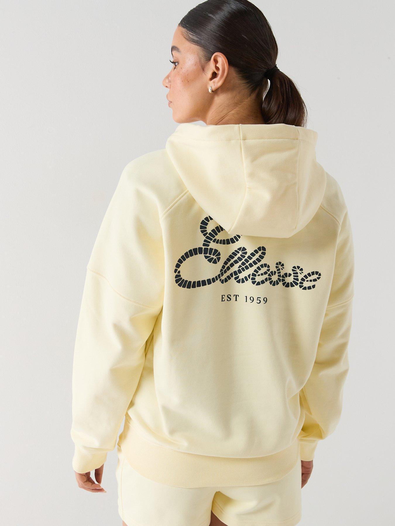 Ellesse Womens Deliziosi Hoodie - Light Yellow