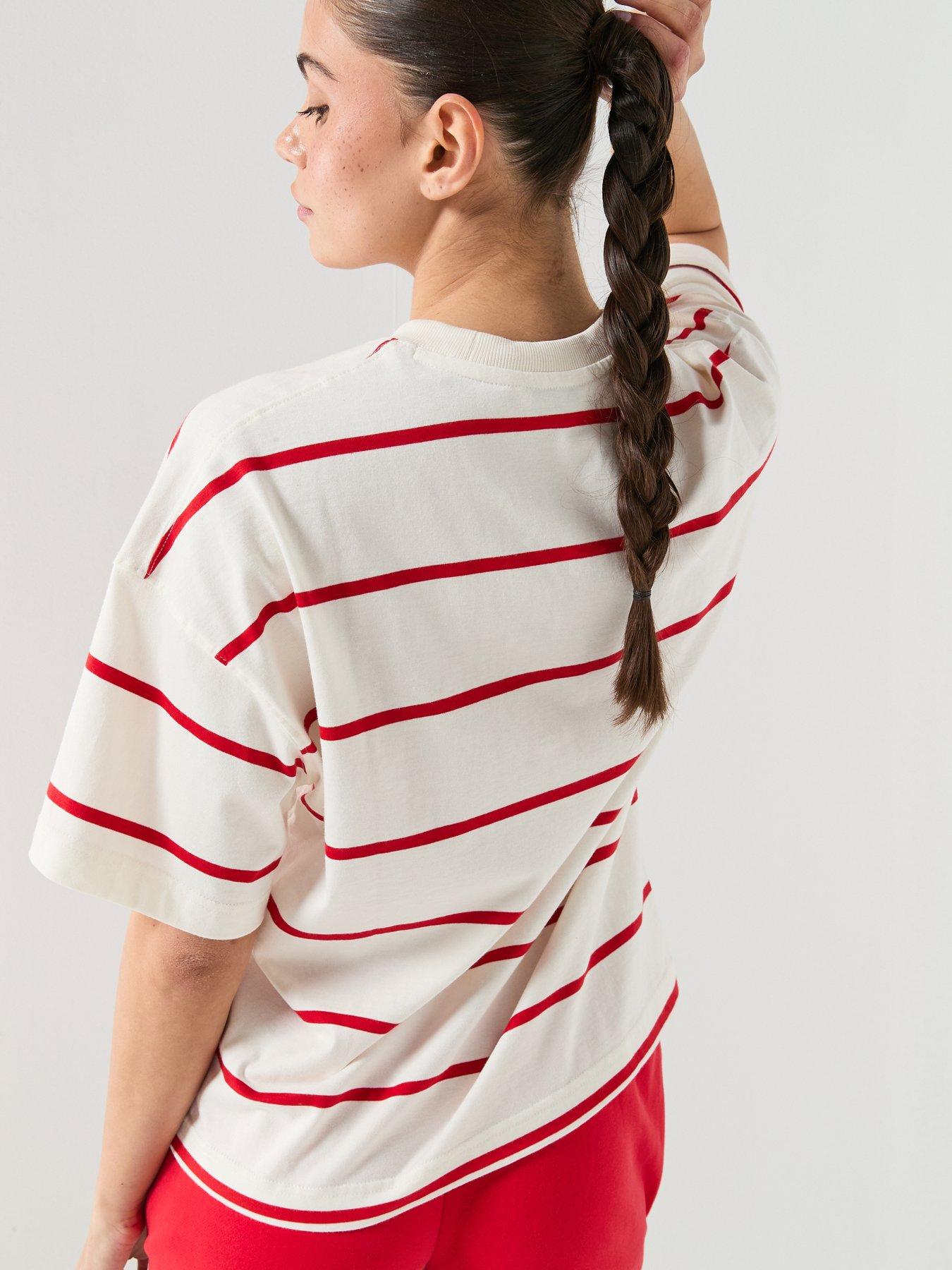  image of ellesse-womens-statte-t-shirt-off-whitered