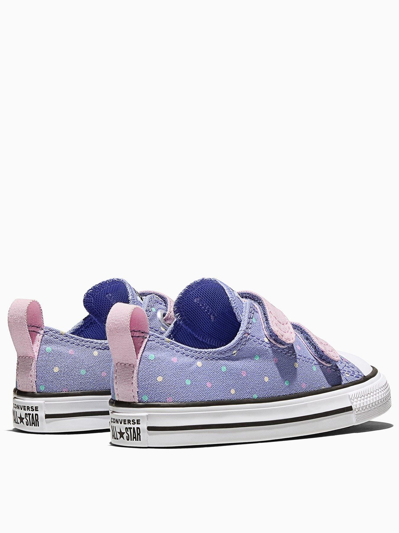 Image 3 of 6 of Converse Infant Chuck Taylor All Star 2V Trainers - Violet