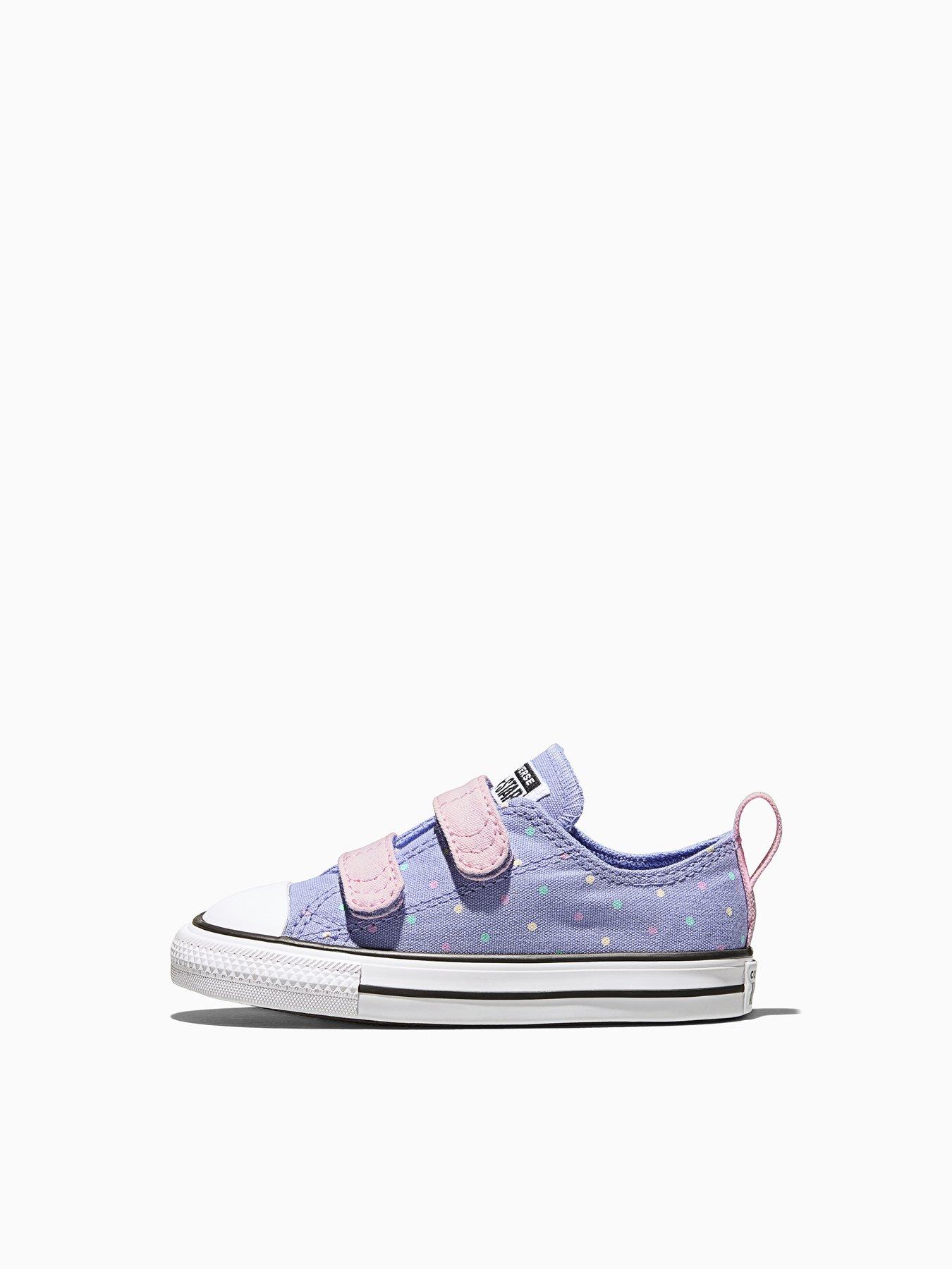 Image 6 of 6 of Converse Infant Chuck Taylor All Star 2V Trainers - Violet