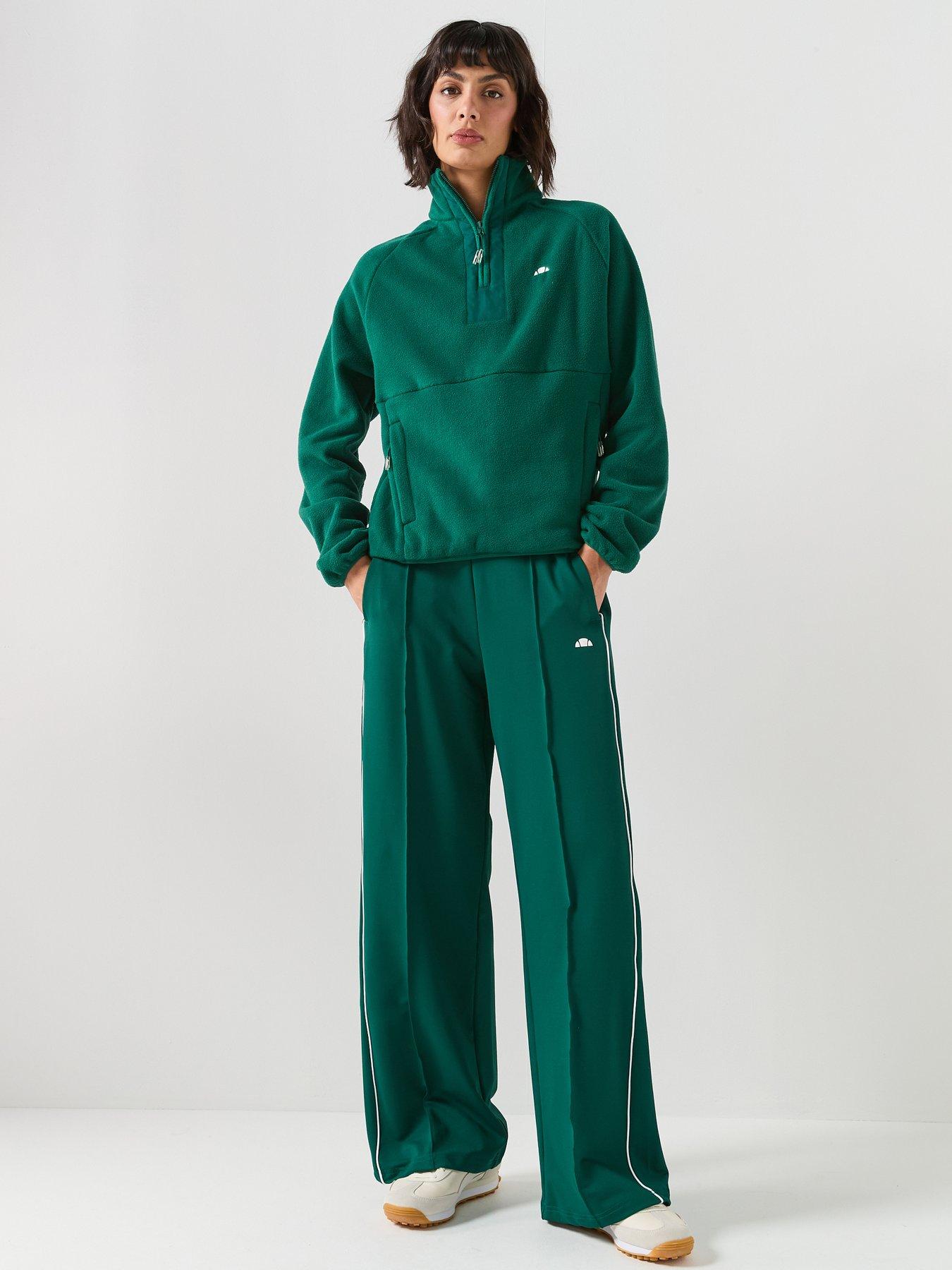  image of ellesse-womens-sestre-oh-jacket-dark-green