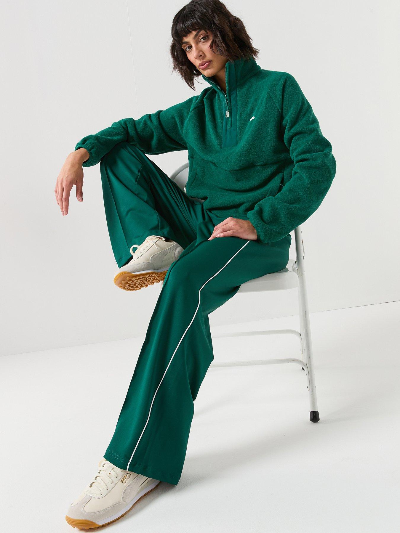  image of ellesse-womens-sestre-oh-jacket-dark-green
