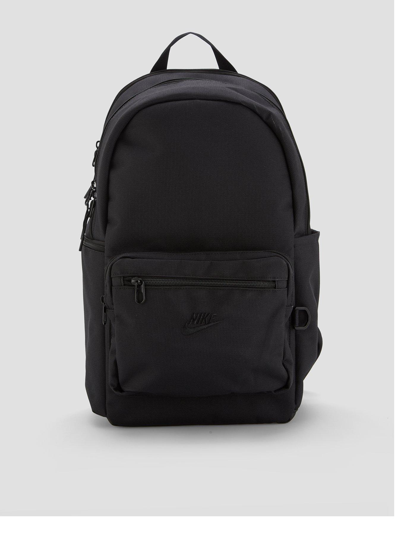 Nike Unisex Heritage Tonal Logo Backpack - Black