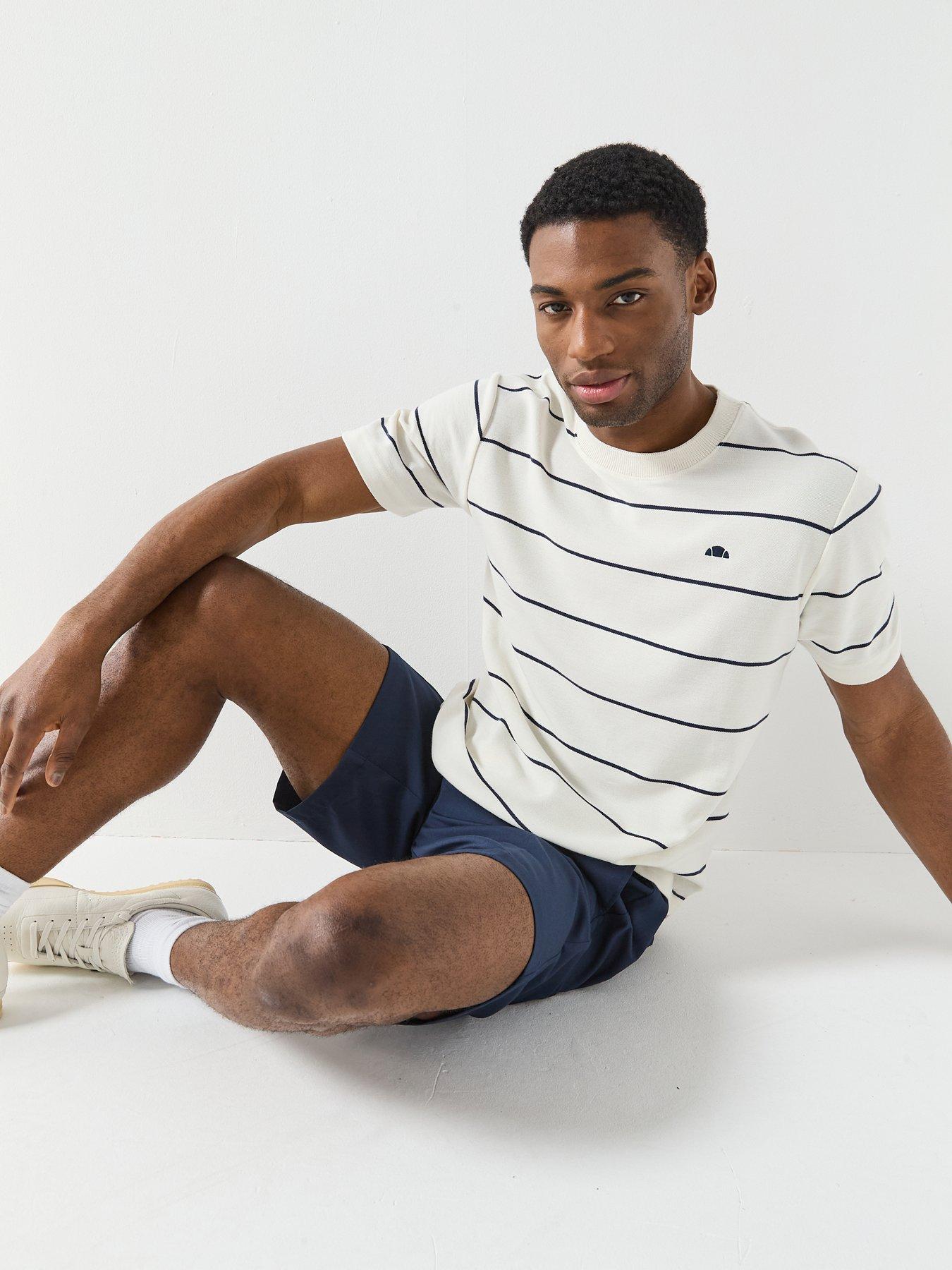 Image 4 of 6 of Ellesse Mens Pozzi Chino Short - Navy