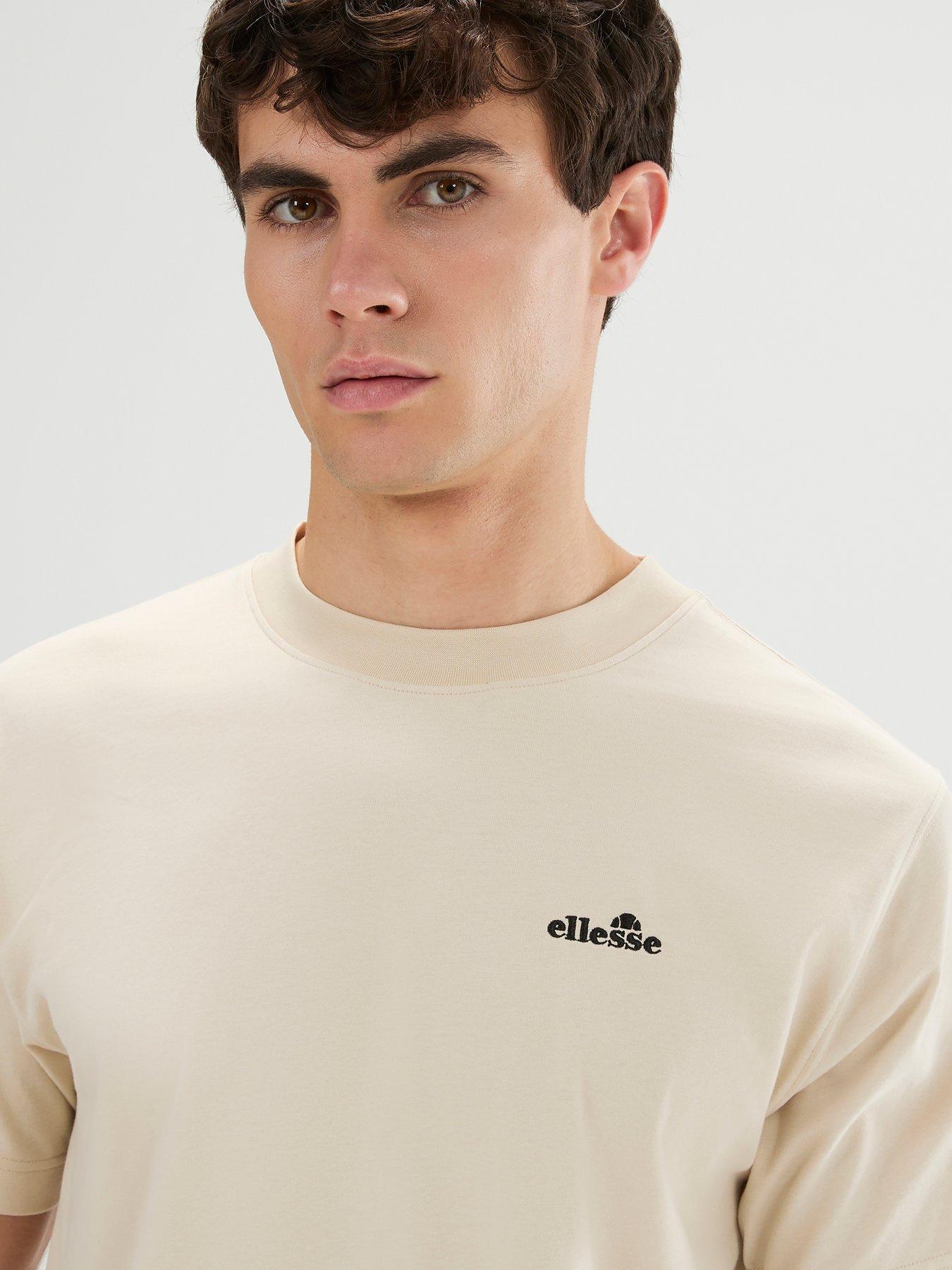 Image 4 of 5 of Ellesse Mens Acciano T-Shirt - Stone