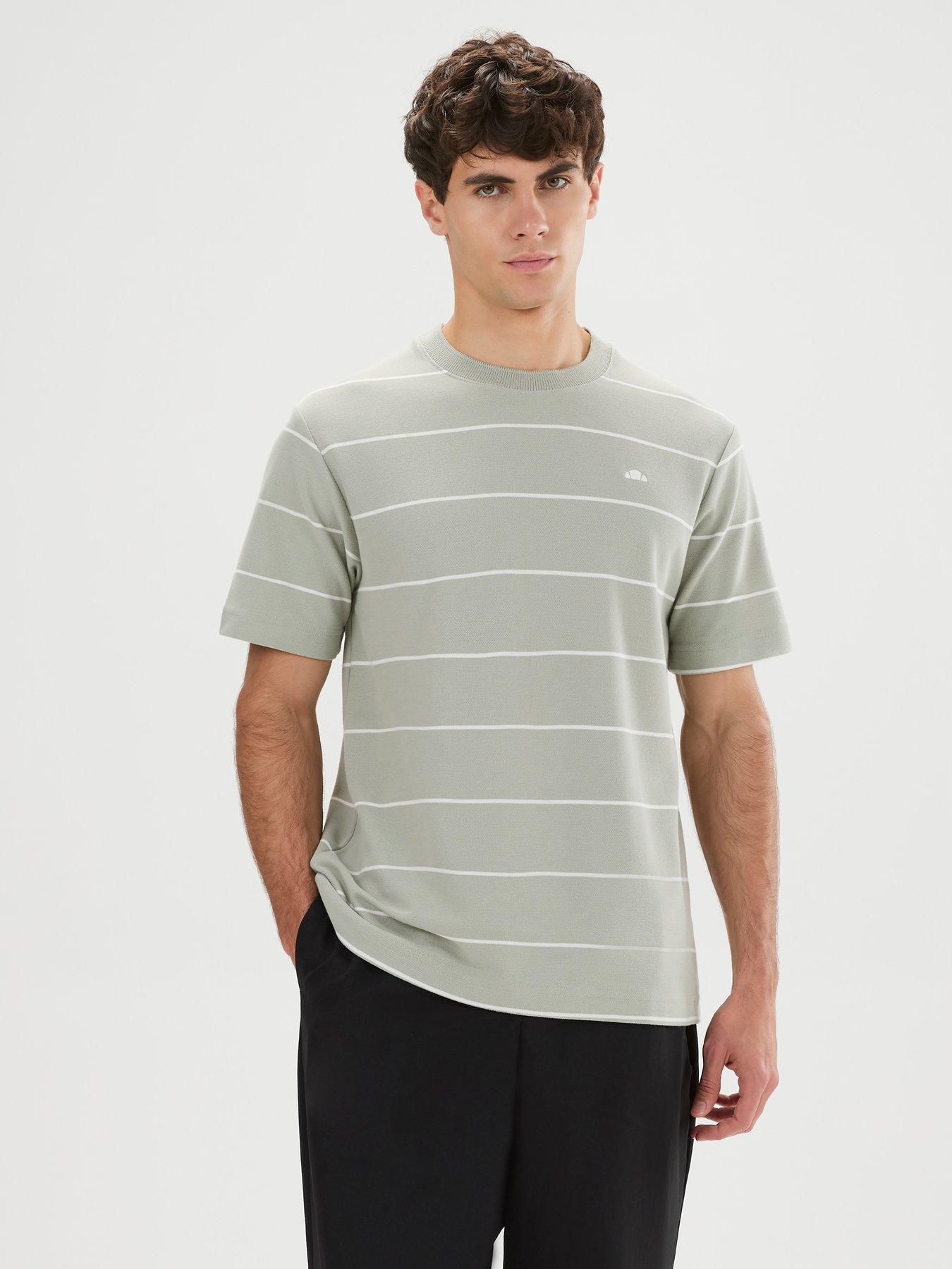Ellesse Mens Verri T-Shirt - Sage/Off White