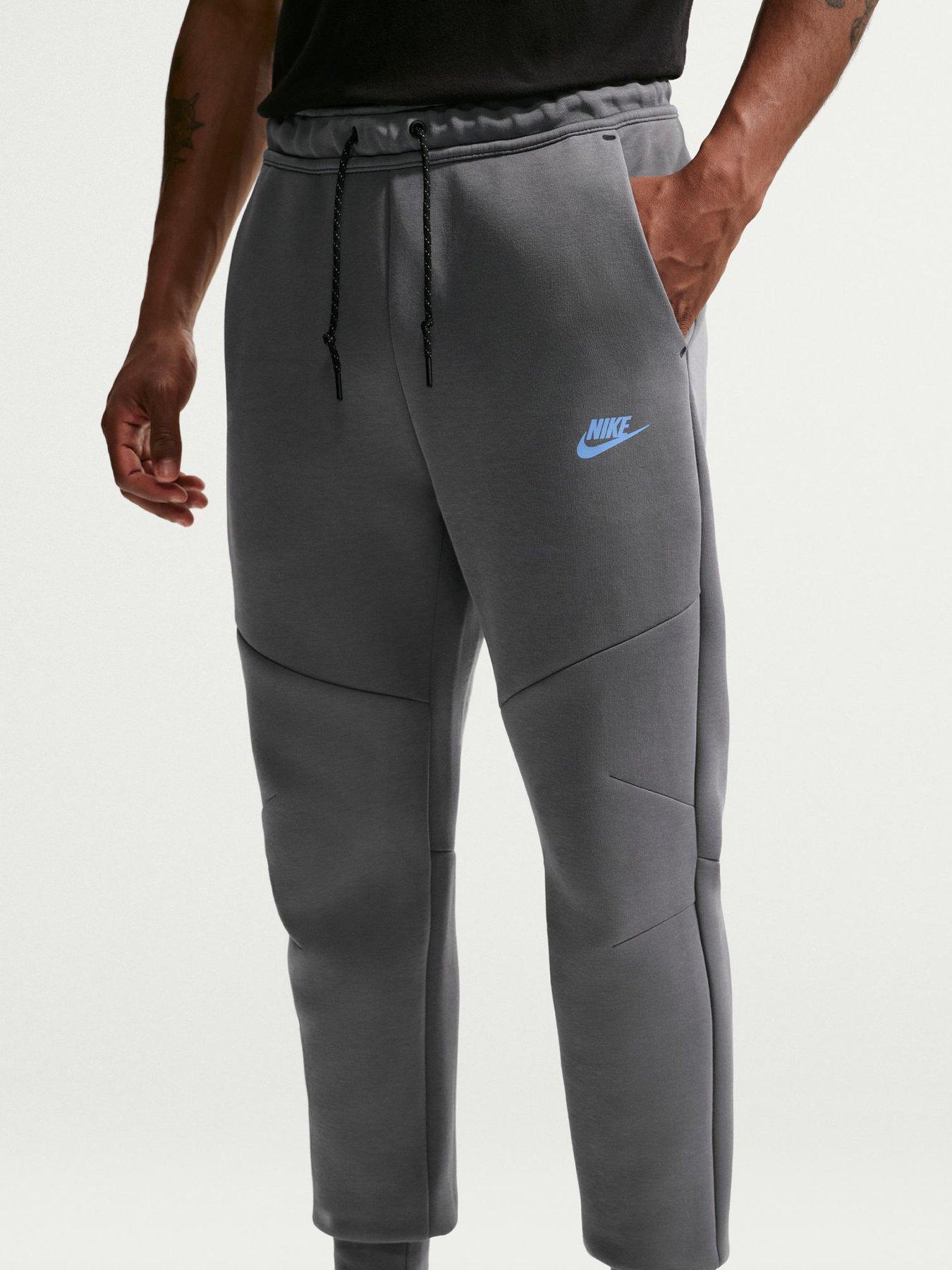 Image 3 of 5 of Nike Mens Tech Fleece Tapered Joggers - Grey