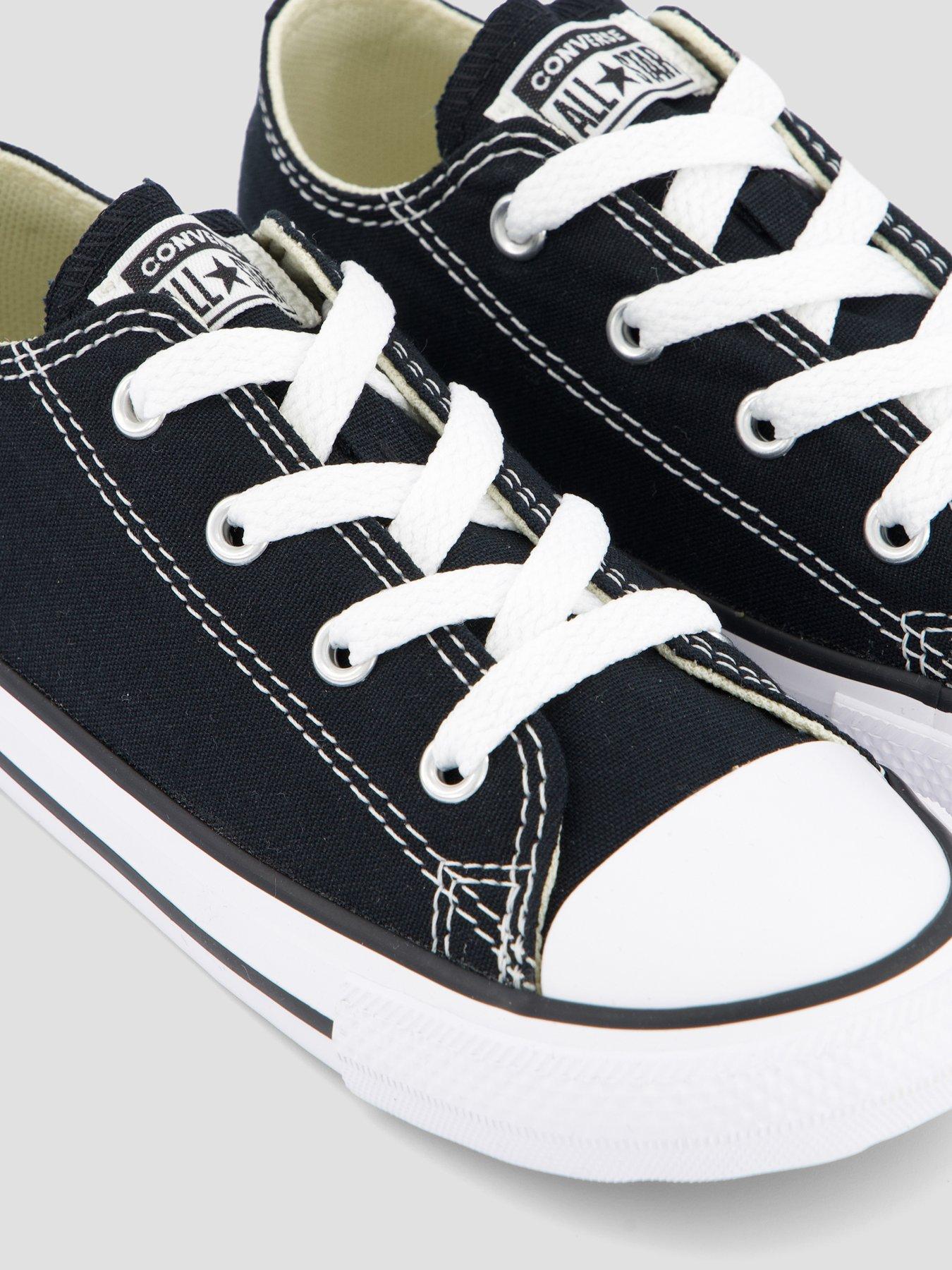  image of converse-infant-all-star-ox-trainers-black