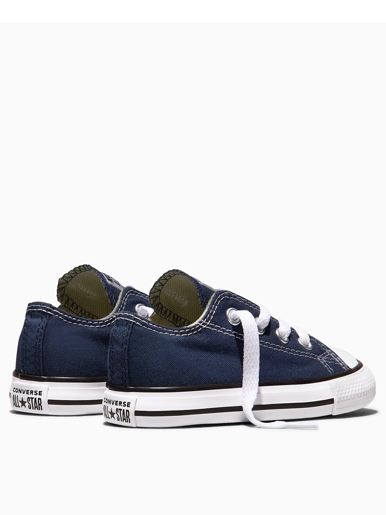 Image 3 of 6 of Converse Infant All Star Ox Trainers - Navy