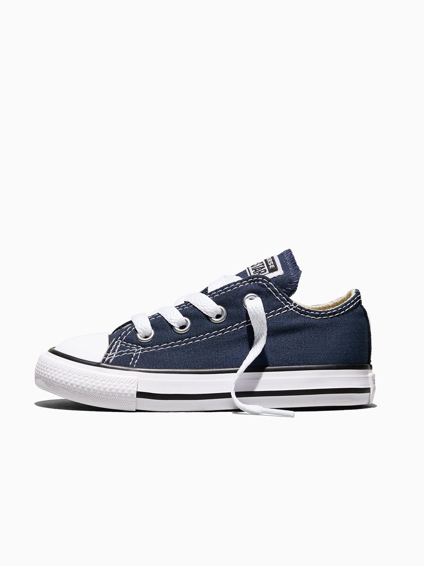 Image 6 of 6 of Converse Infant All Star Ox Trainers - Navy