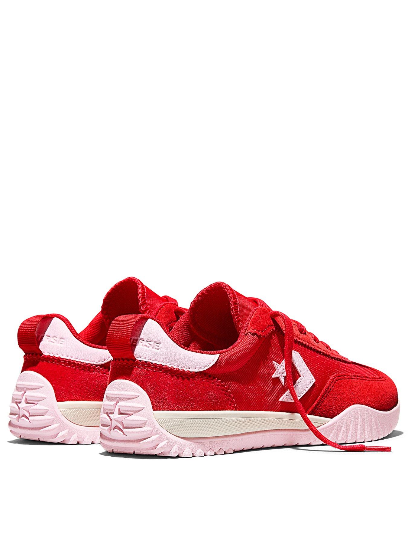  image of converse-junior-run-star-trainers-red