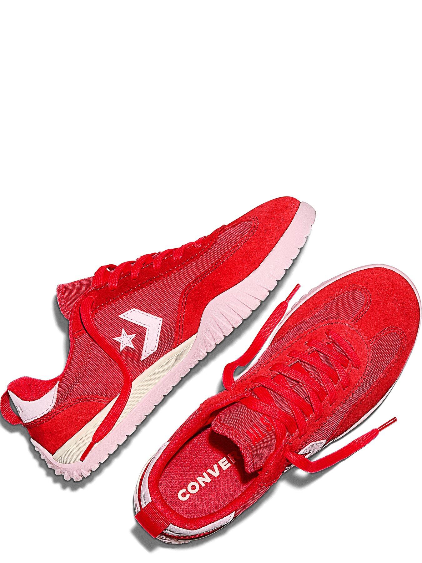  image of converse-junior-run-star-trainers-red