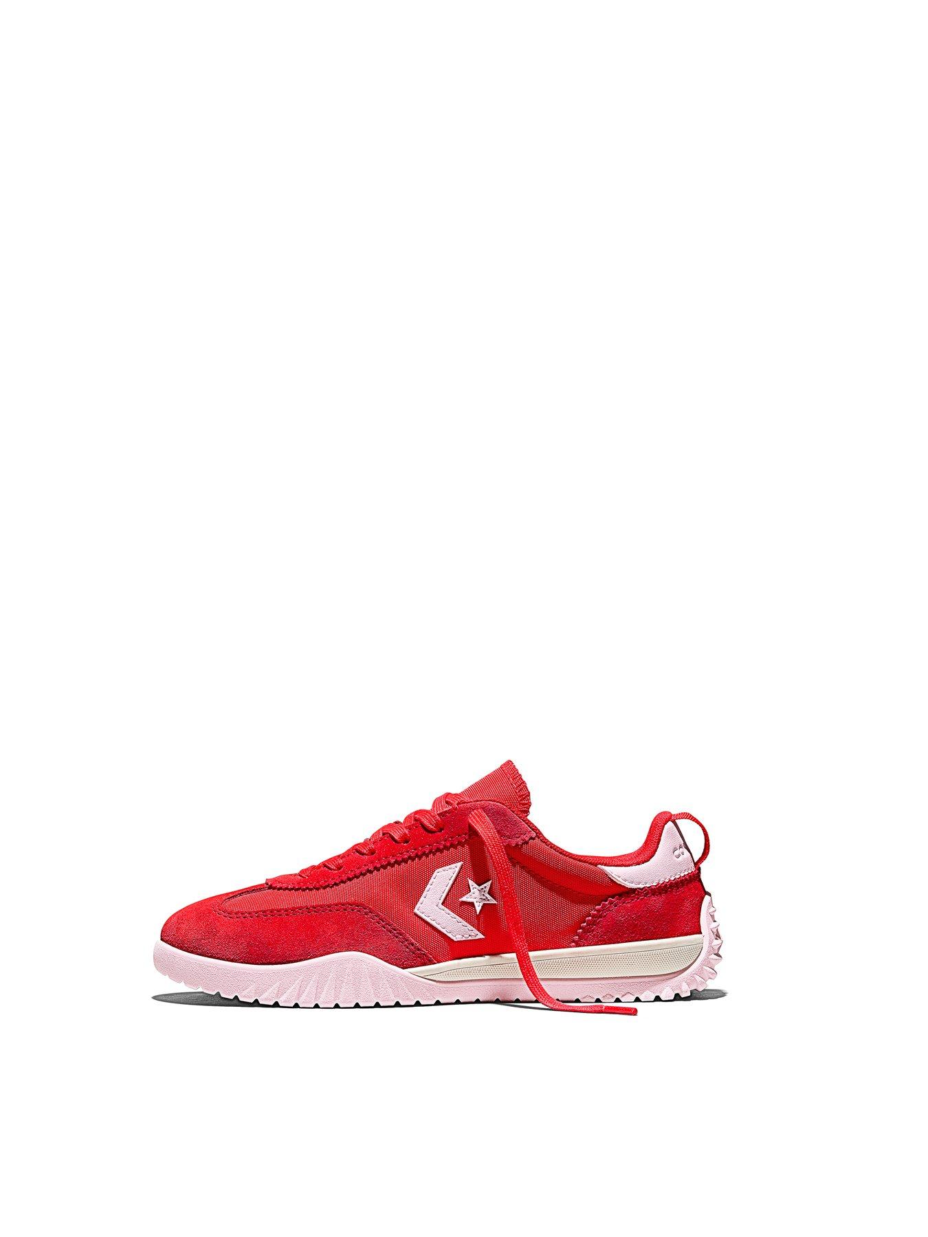  image of converse-junior-run-star-trainers-red