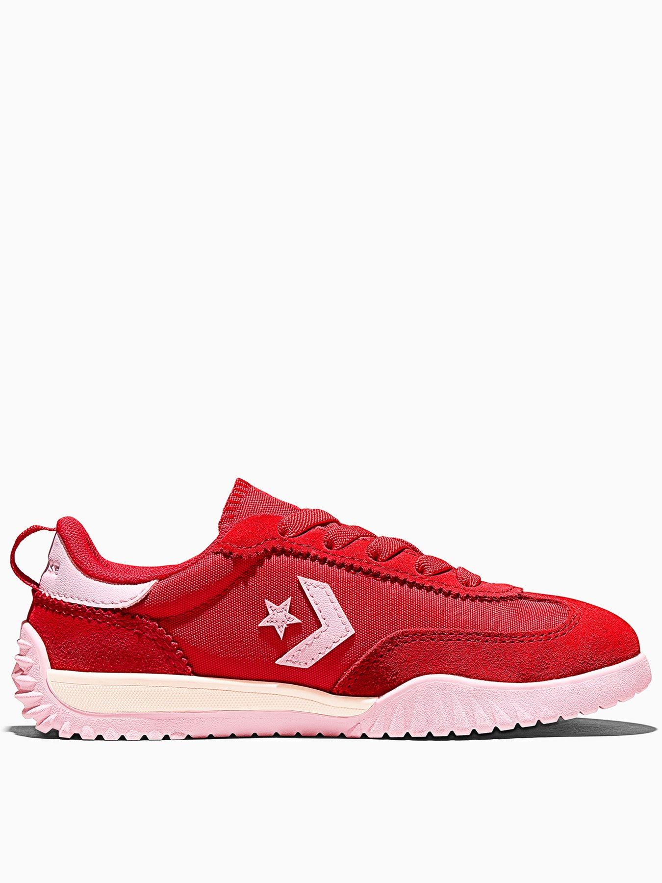 Converse Kids Run Star Trainers - Red