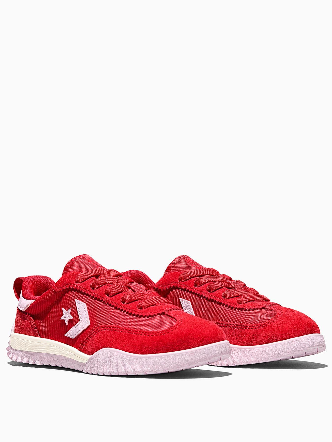  image of converse-kids-run-star-trainers-red