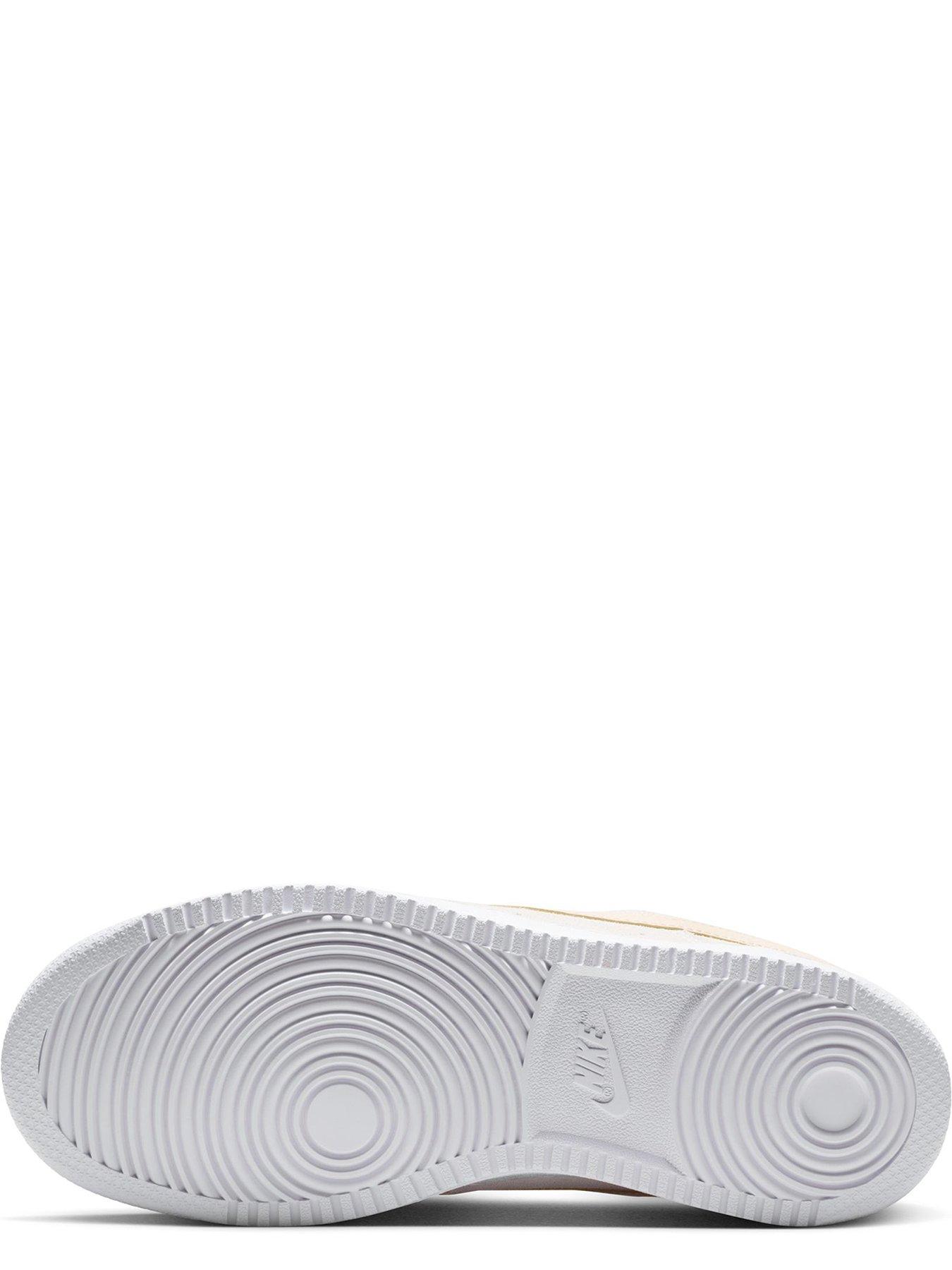Image 5 of 7 of Nike Womens Court Vision Suede Trainers - Beige