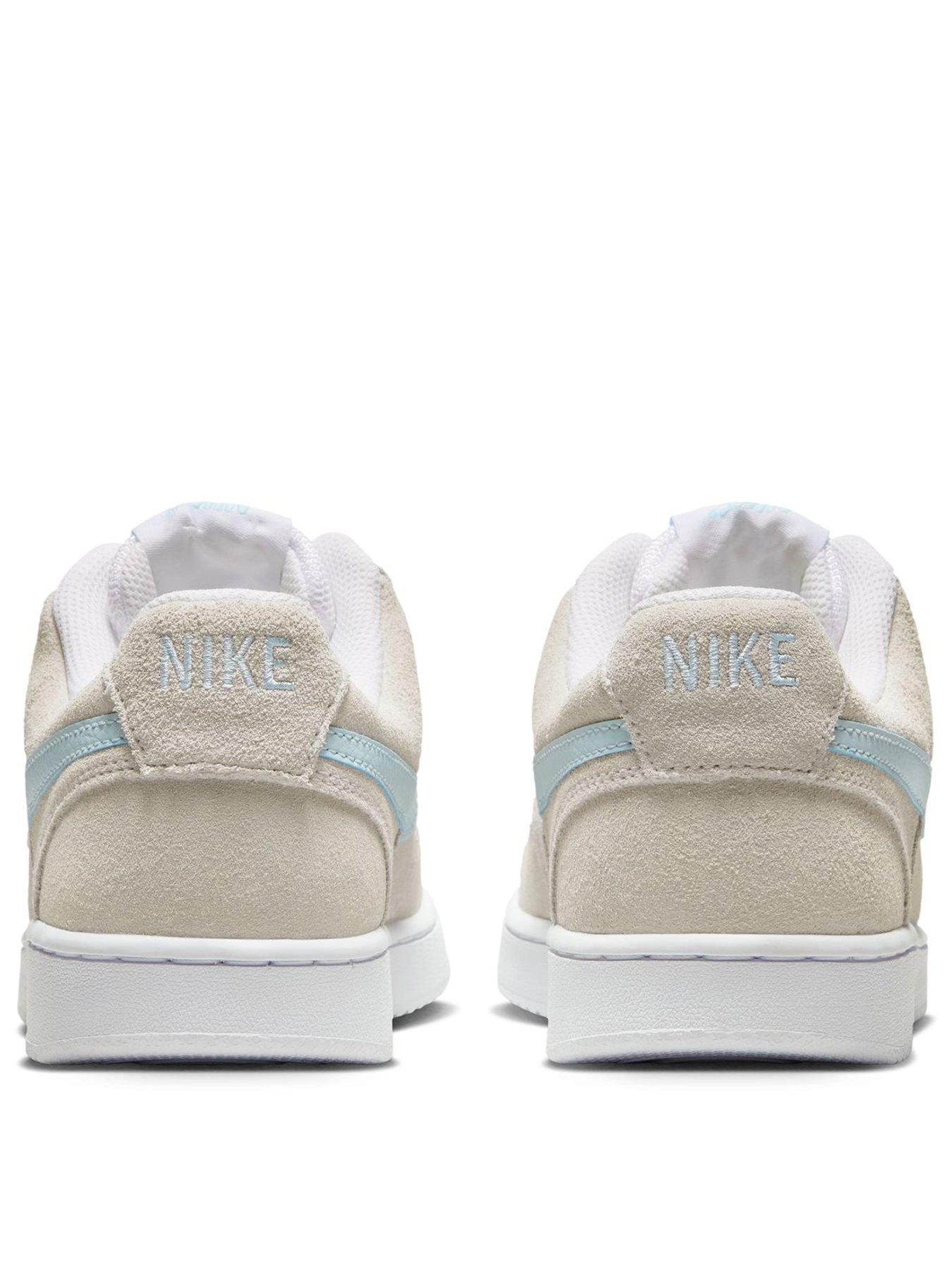 Image 3 of 7 of Nike Womens Court Vision Suede Trainers - Beige