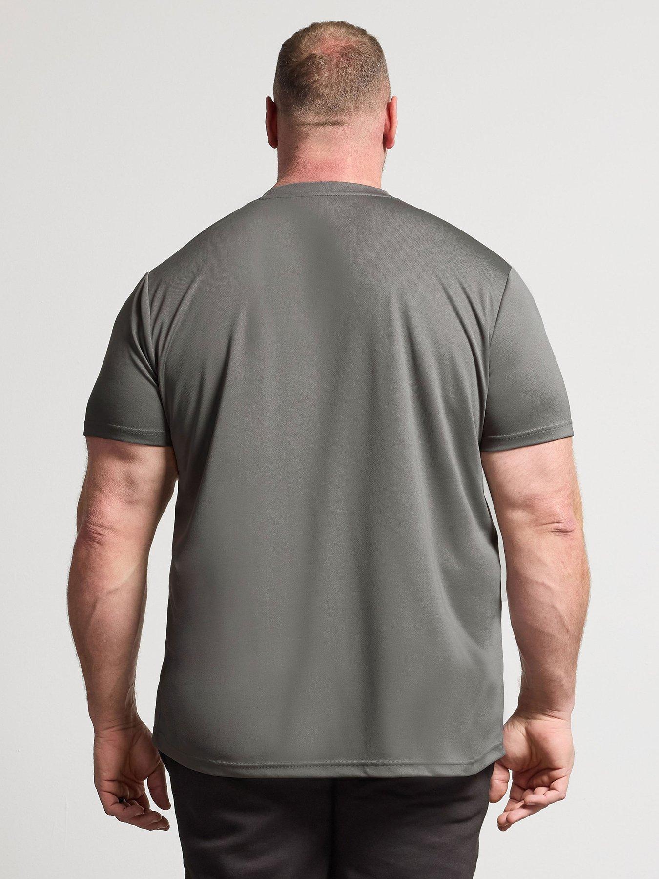 Image 2 of 5 of BadRhino Logo T-Shirt - Grey