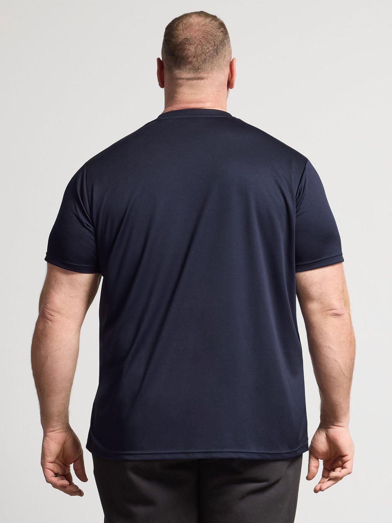 Image 2 of 5 of BadRhino Ironrhino Short Sleeve Logo T-Shirt - Blue