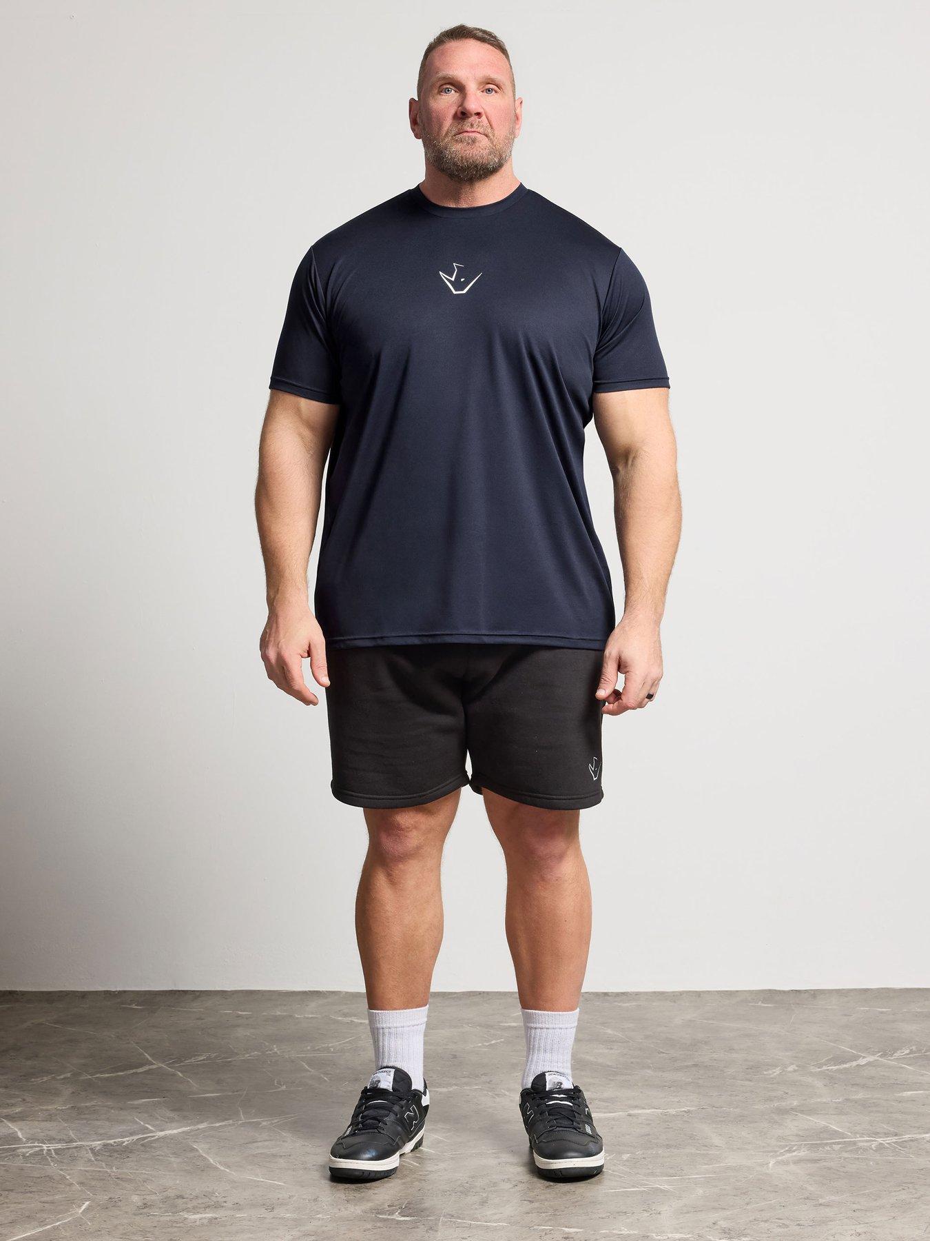 Image 3 of 5 of BadRhino Ironrhino Short Sleeve Logo T-Shirt - Blue