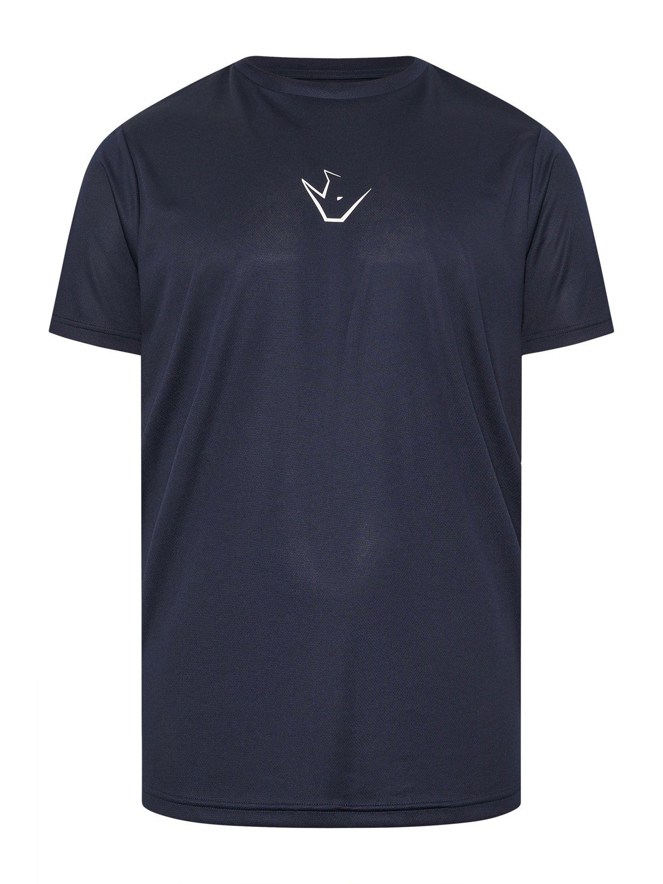 Image 5 of 5 of BadRhino Ironrhino Short Sleeve Logo T-Shirt - Blue