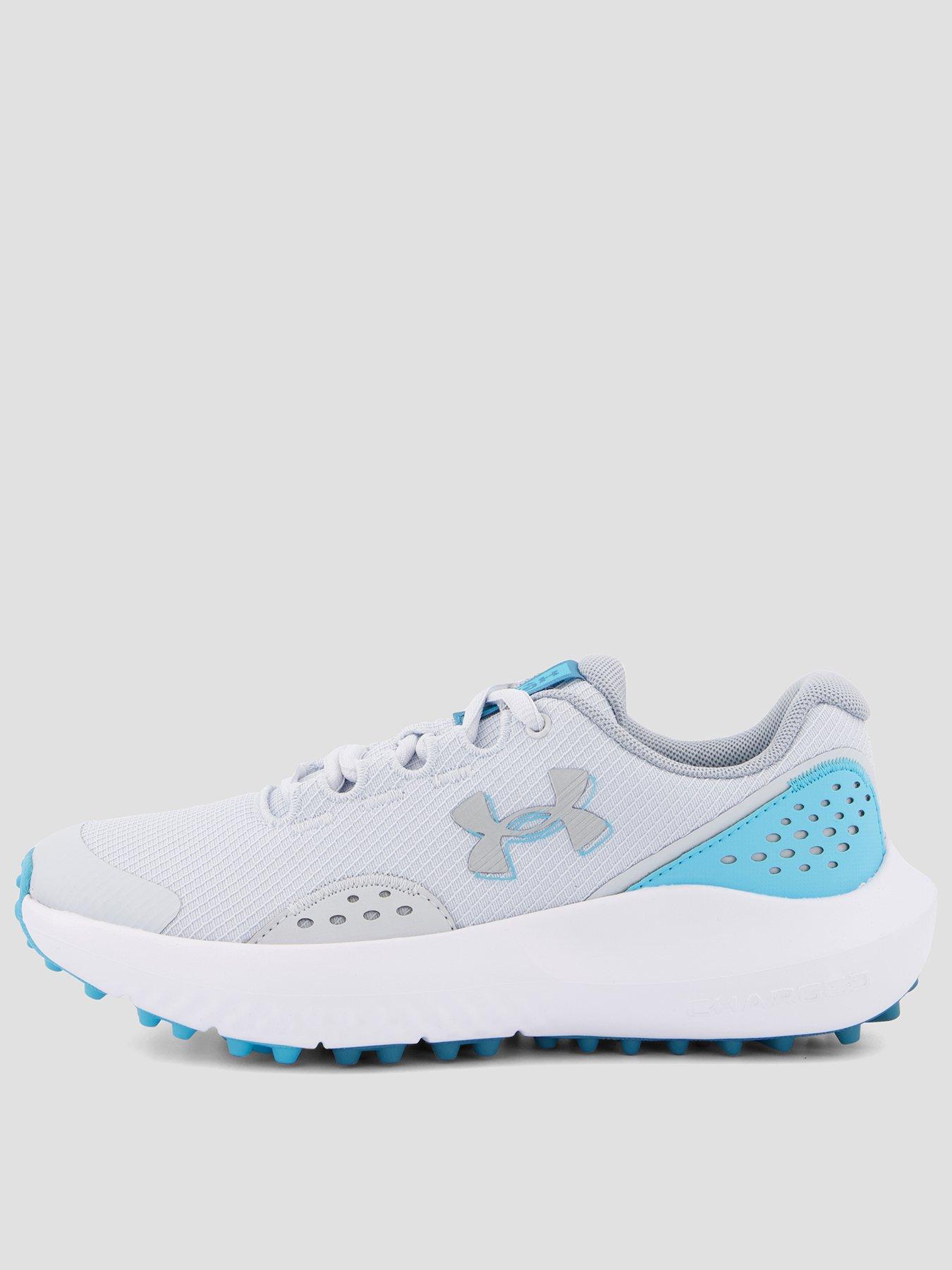Image 1 of 7 of UNDER ARMOUR Junior Golf Surge Sl Trainers - Grey