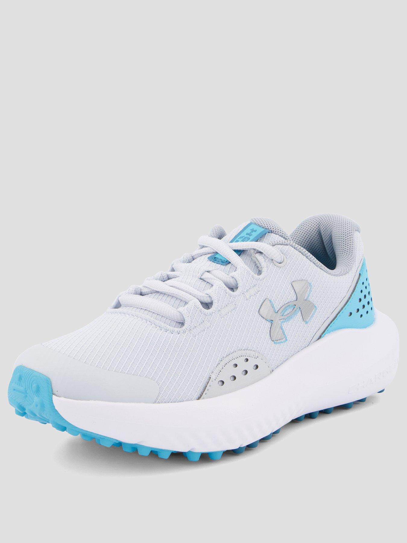 Image 2 of 7 of UNDER ARMOUR Junior Golf Surge Sl Trainers - Grey