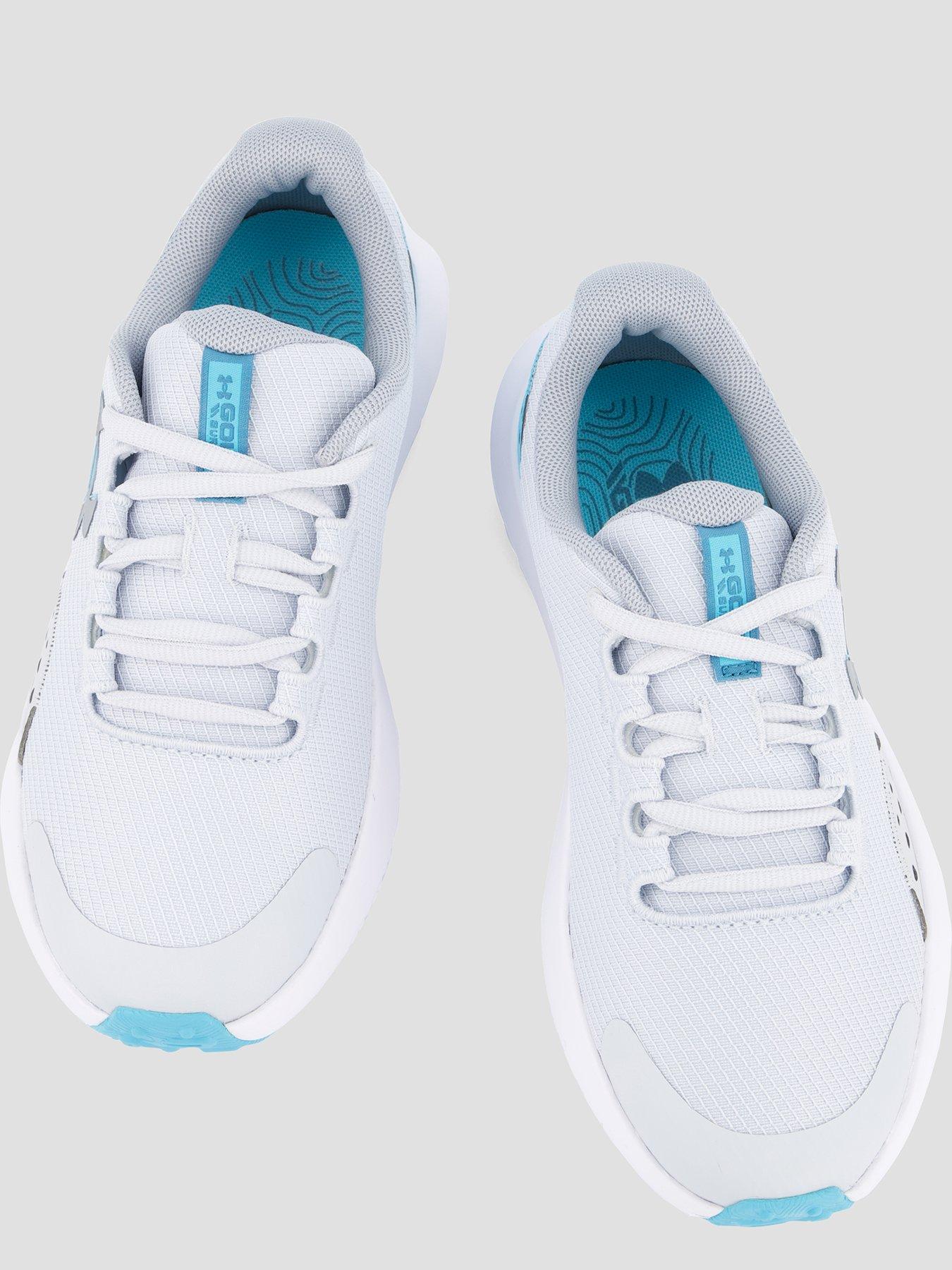 Image 3 of 7 of UNDER ARMOUR Junior Golf Surge Sl Trainers - Grey