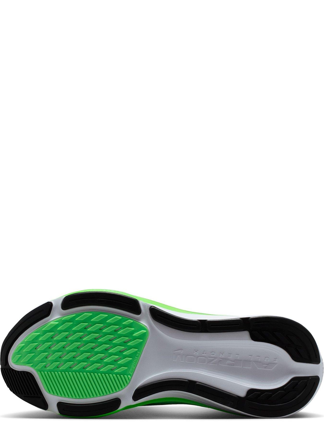 Image 5 of 8 of Nike Womens Running Air Zoom Pegasus 42 Trainers - White/green