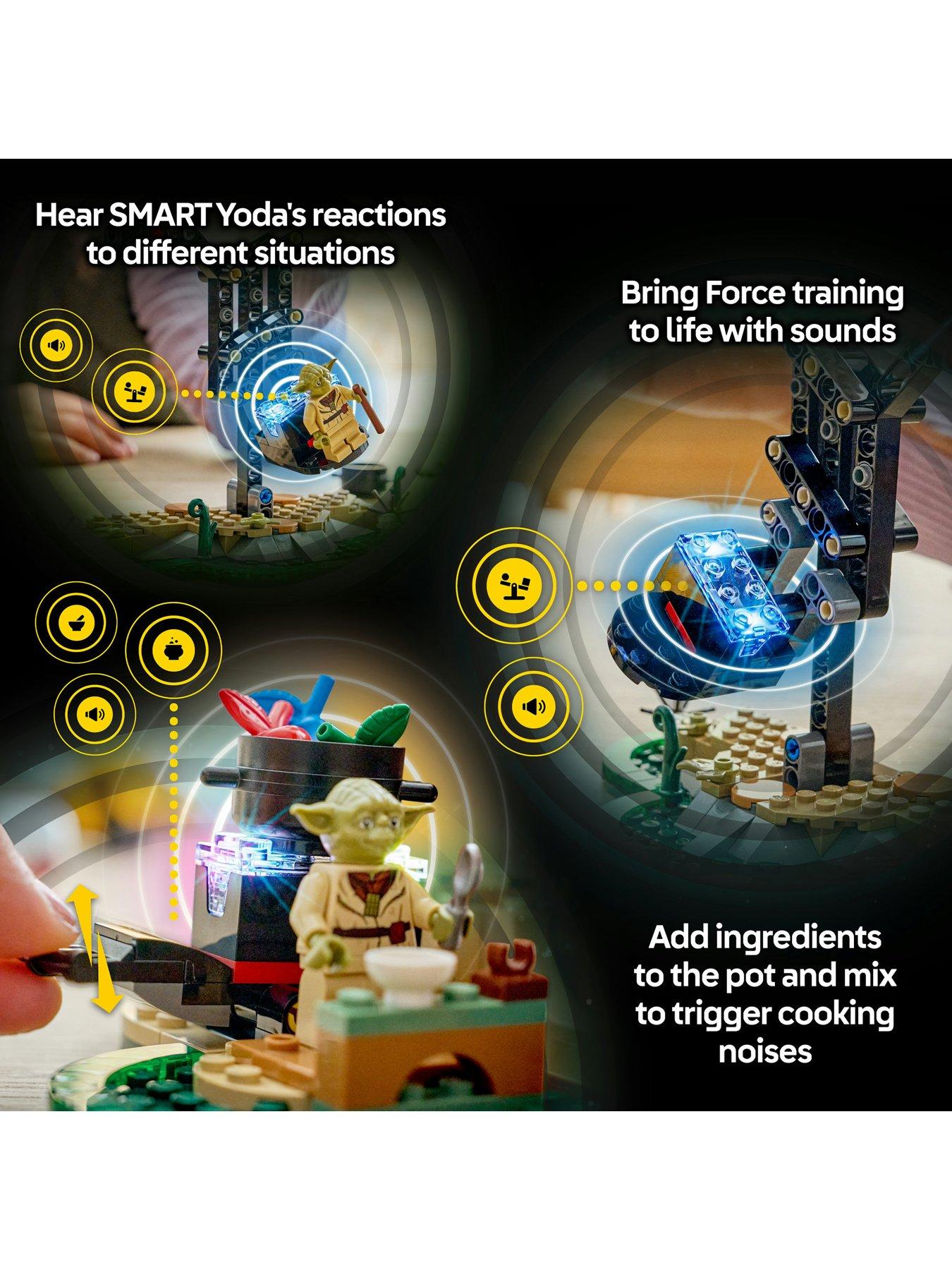 Image 6 of 8 of LEGO Star Wars SMART Play: Yoda&rsquo;s Hut and Jedi Training 75422
