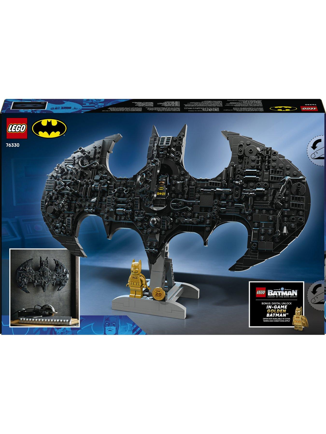 Image 7 of 8 of LEGO Super Heroes Batman Logo Superhero Toy Building Set 76330