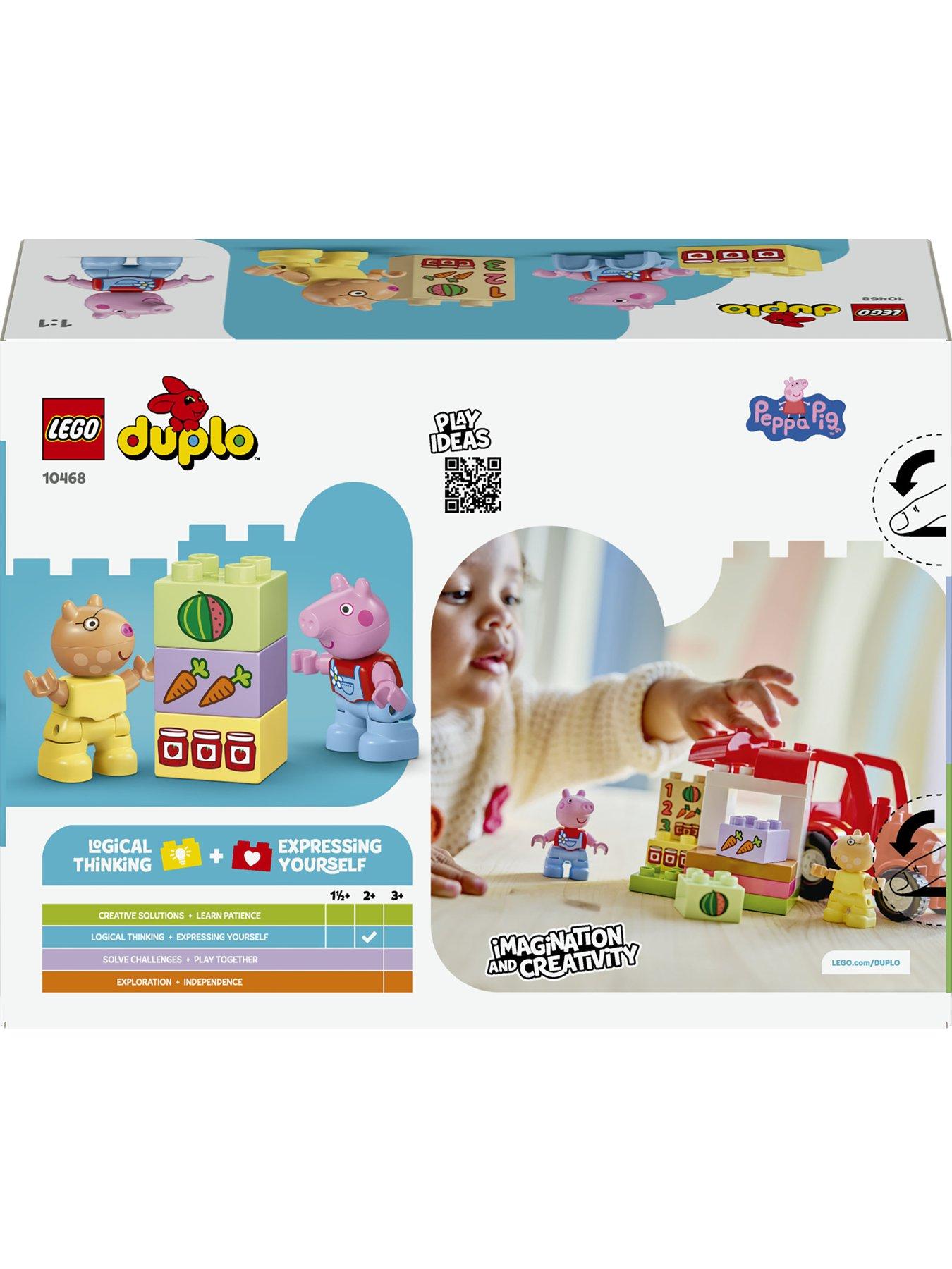 Image 7 of 7 of LEGO Duplo Peppa Pig Tractor and Market Toy 10468