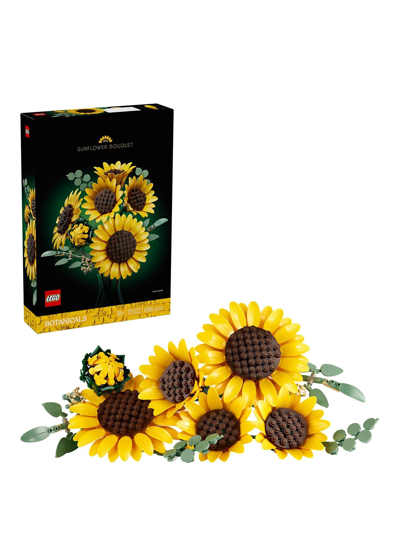 LEGO Botanical Sunflower Bouquet - Faux Flowers Set 11502