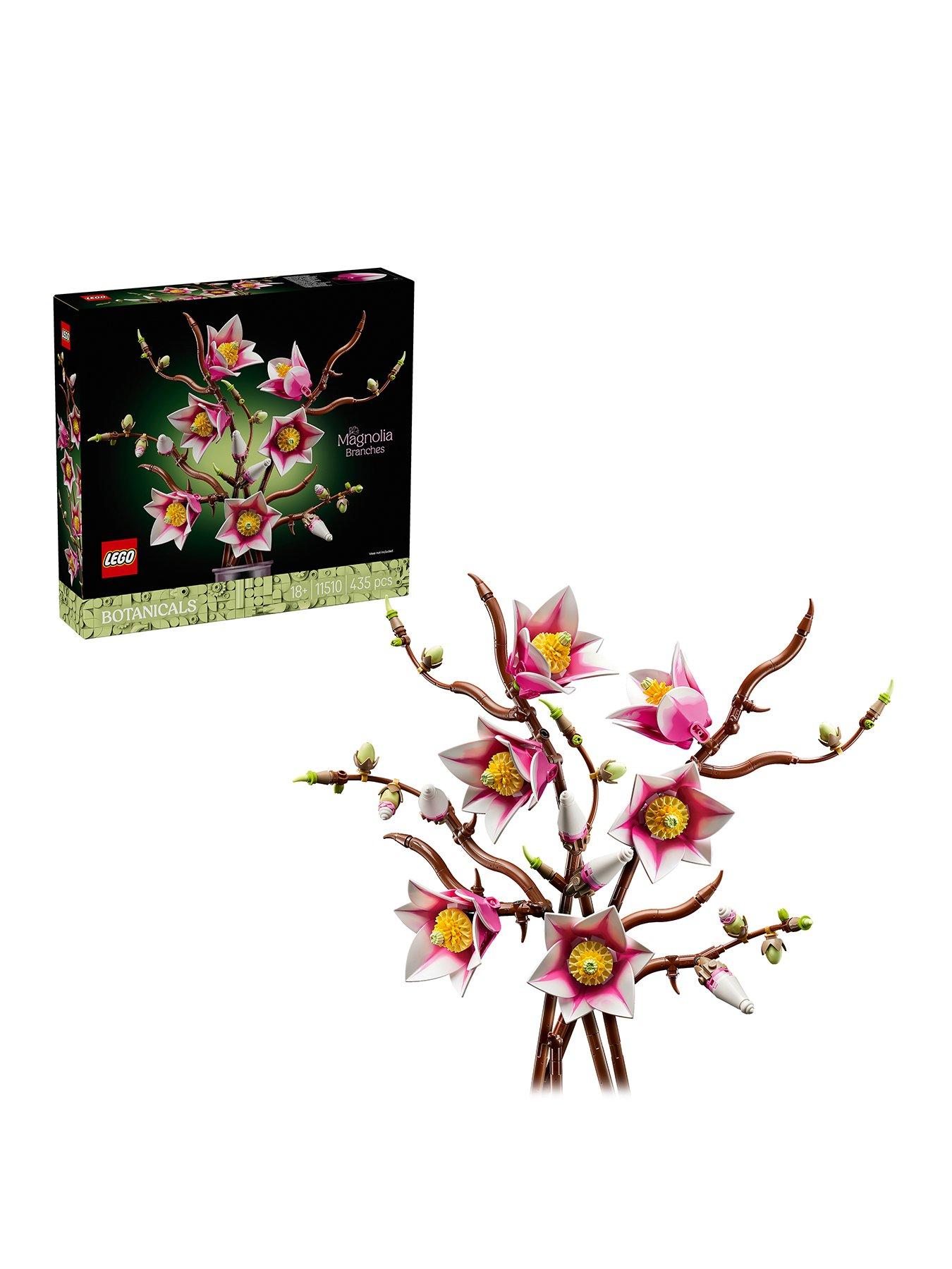 Image 1 of 8 of LEGO Botanical Magnolia Branches Flower Decor 11510