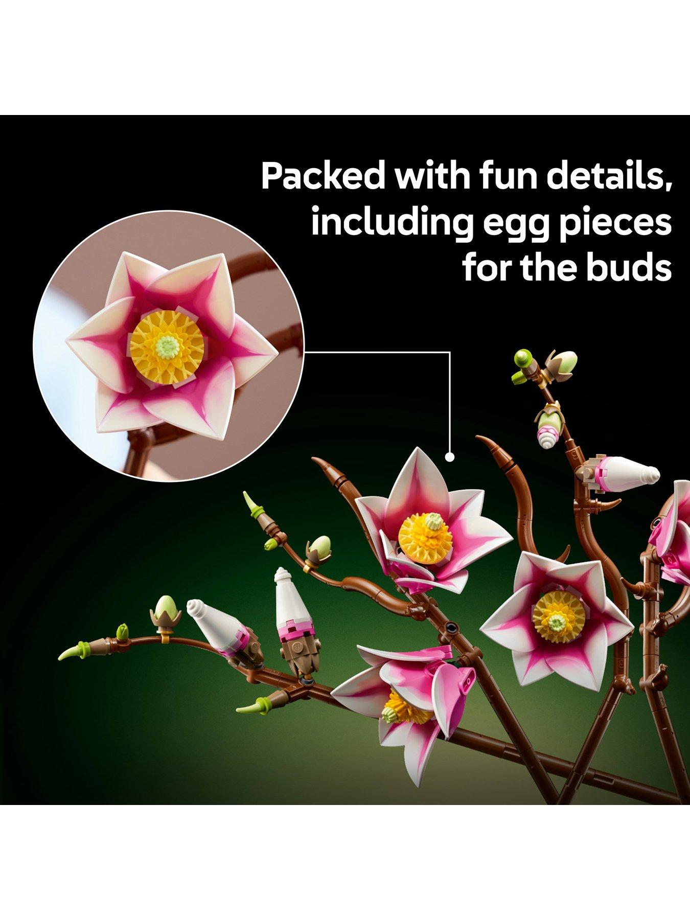 Image 5 of 8 of LEGO Botanical Magnolia Branches Flower Decor 11510