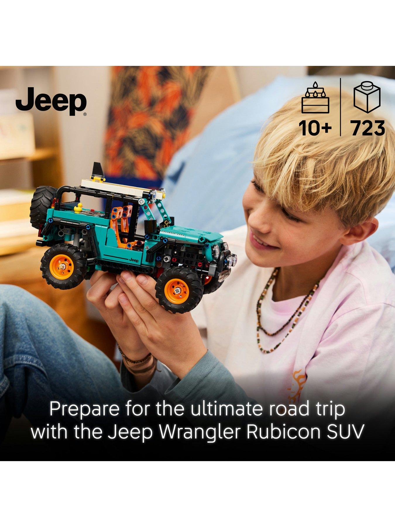 Image 2 of 8 of LEGO Technic Jeep Wrangler Rubicon SUV Car Toy 42227