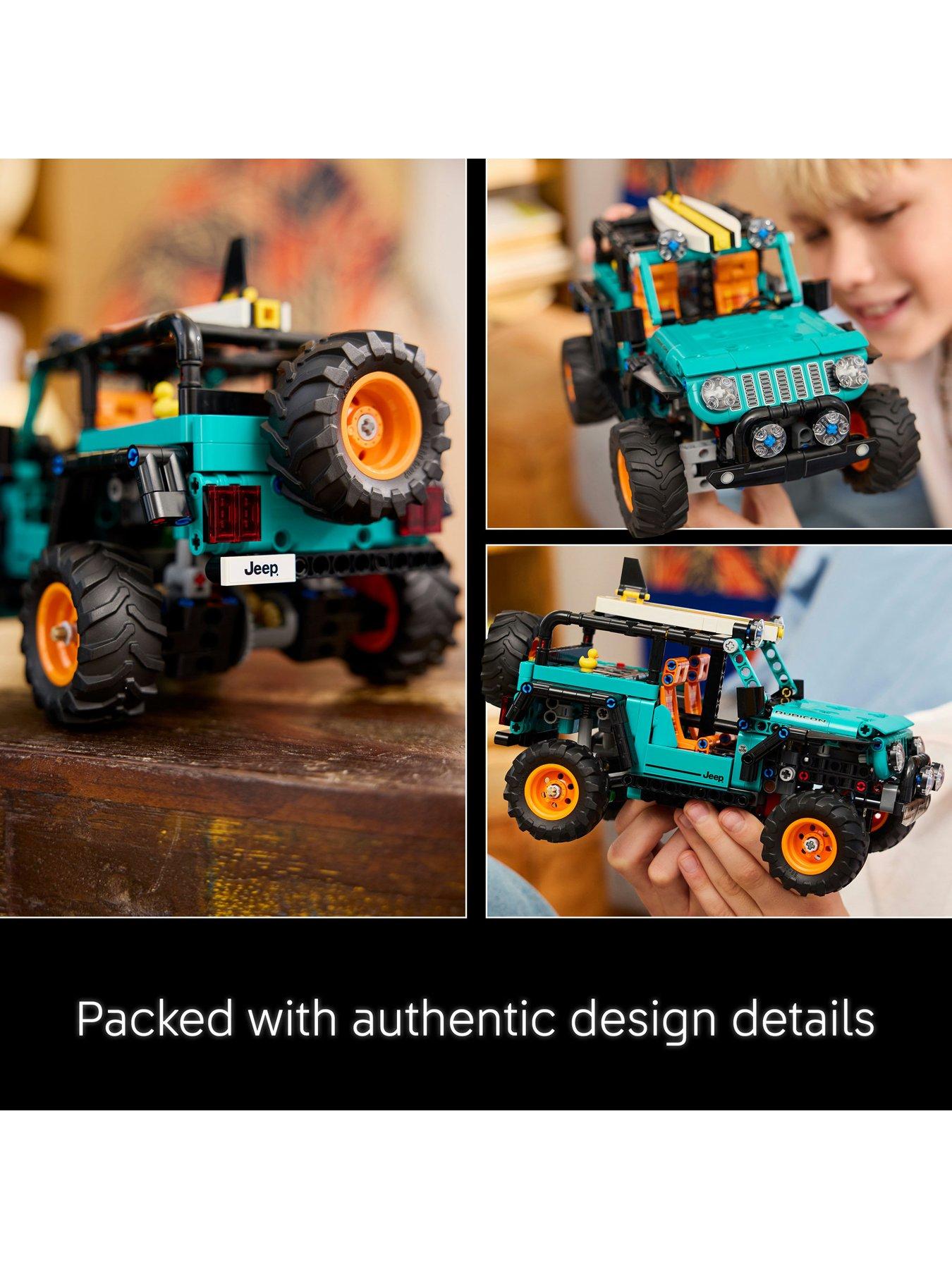 Image 5 of 8 of LEGO Technic Jeep Wrangler Rubicon SUV Car Toy 42227