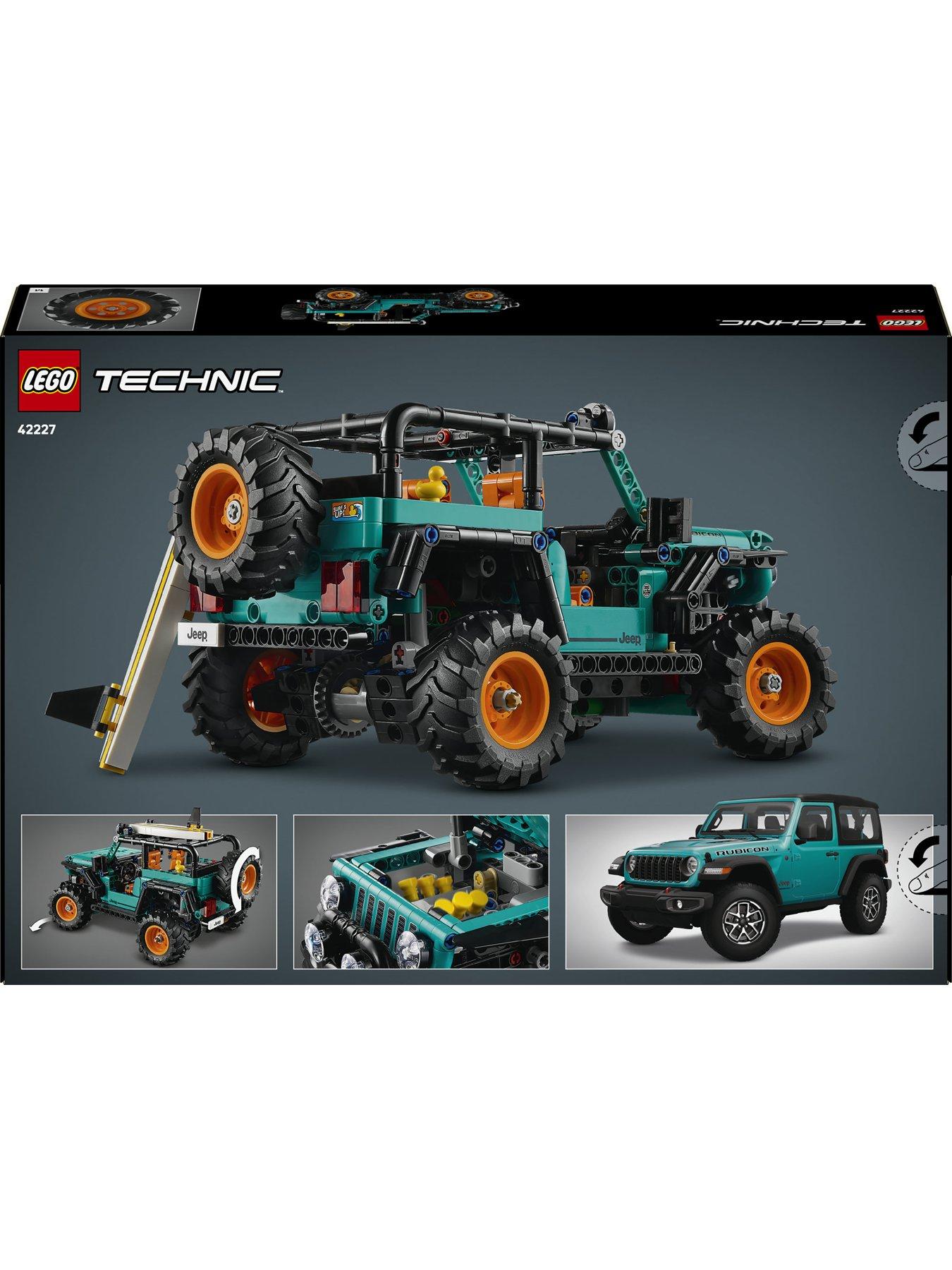 Image 7 of 8 of LEGO Technic Jeep Wrangler Rubicon SUV Car Toy 42227