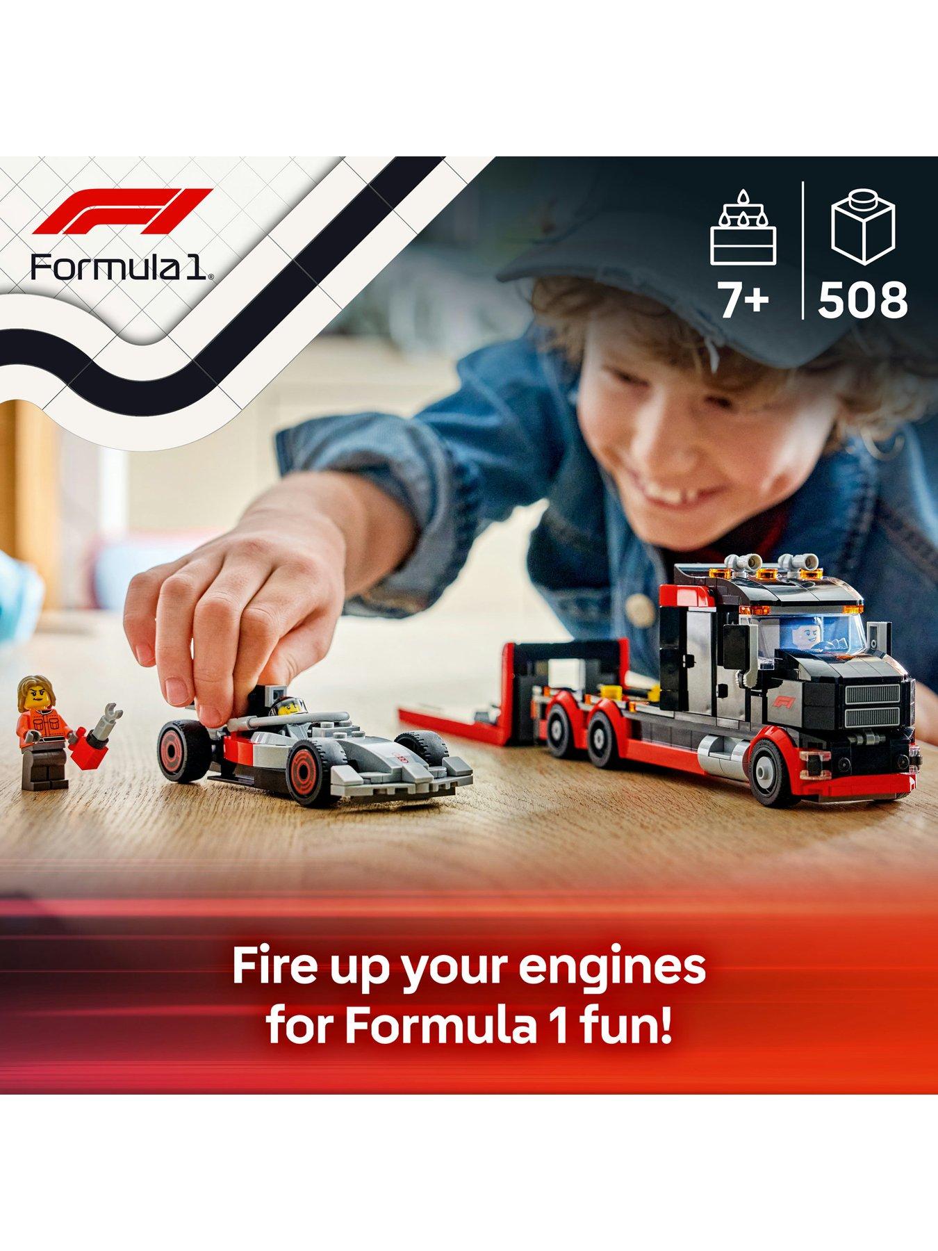 Image 2 of 8 of LEGO City F1 Display Truck with Audi F1 Race Car 60493
