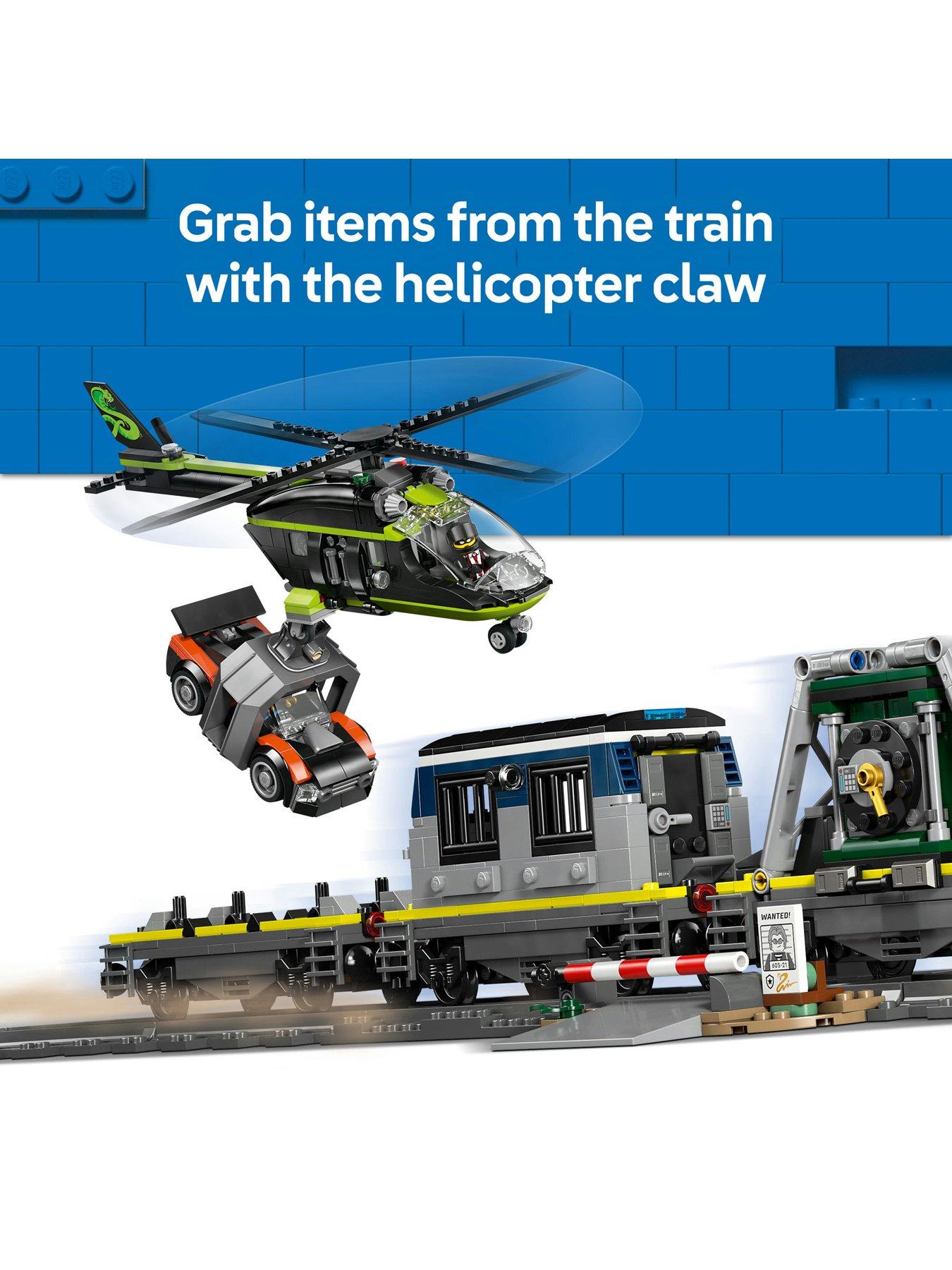 Image 5 of 8 of LEGO City City Police Train Heist - Toy Train Set 60508