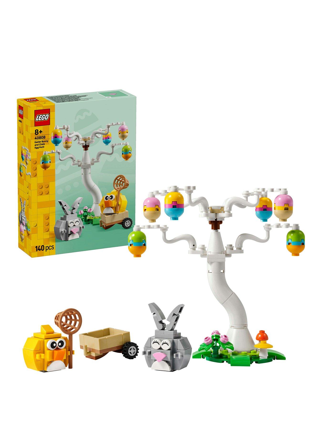 LEGO Easter Bunny and Chick Egg Hunt Animal Toy 40808