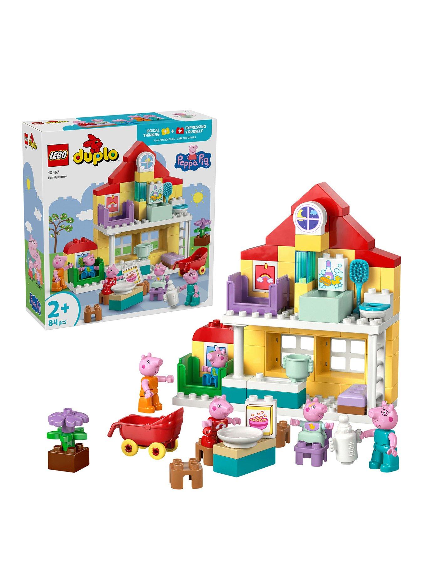 LEGO Duplo Peppa Pig Family House Toy with Figures 10467