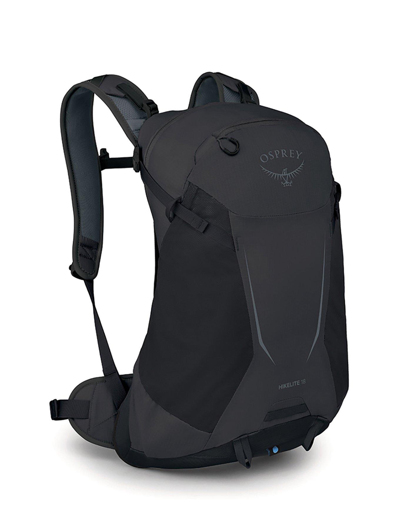  image of osprey-hikelite-18l-raven-black-backpack
